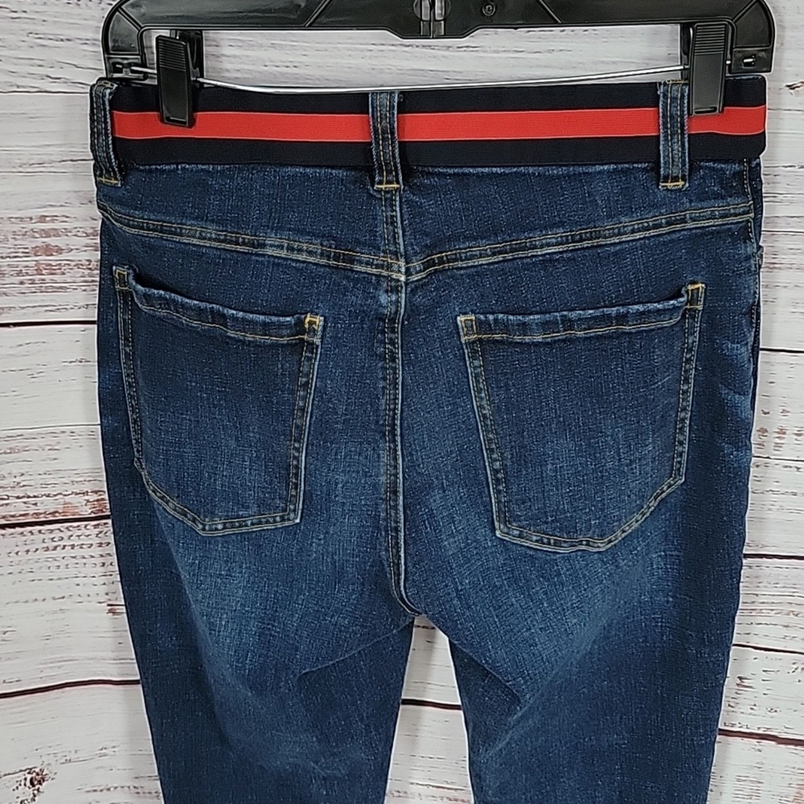 Other Dark Wash High Rise Skinny Jeans Size 6 Size 28" / US 6 / IT 42 - 7 Thumbnail