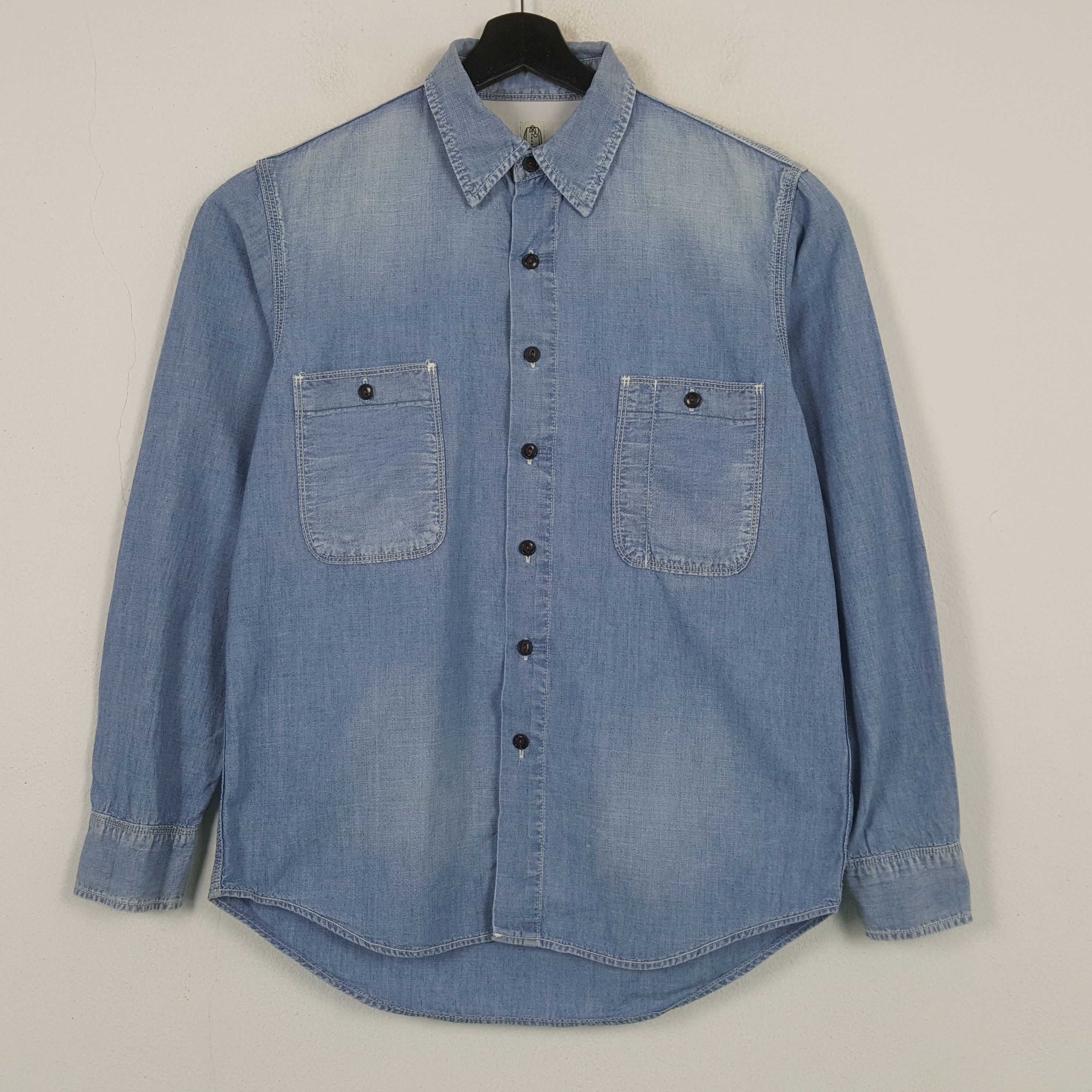 Vintage SHIRT TARO Japanese Brand Casual Shirt 31 Size US M / EU 48-50 / 2 - 1 Thumbnail