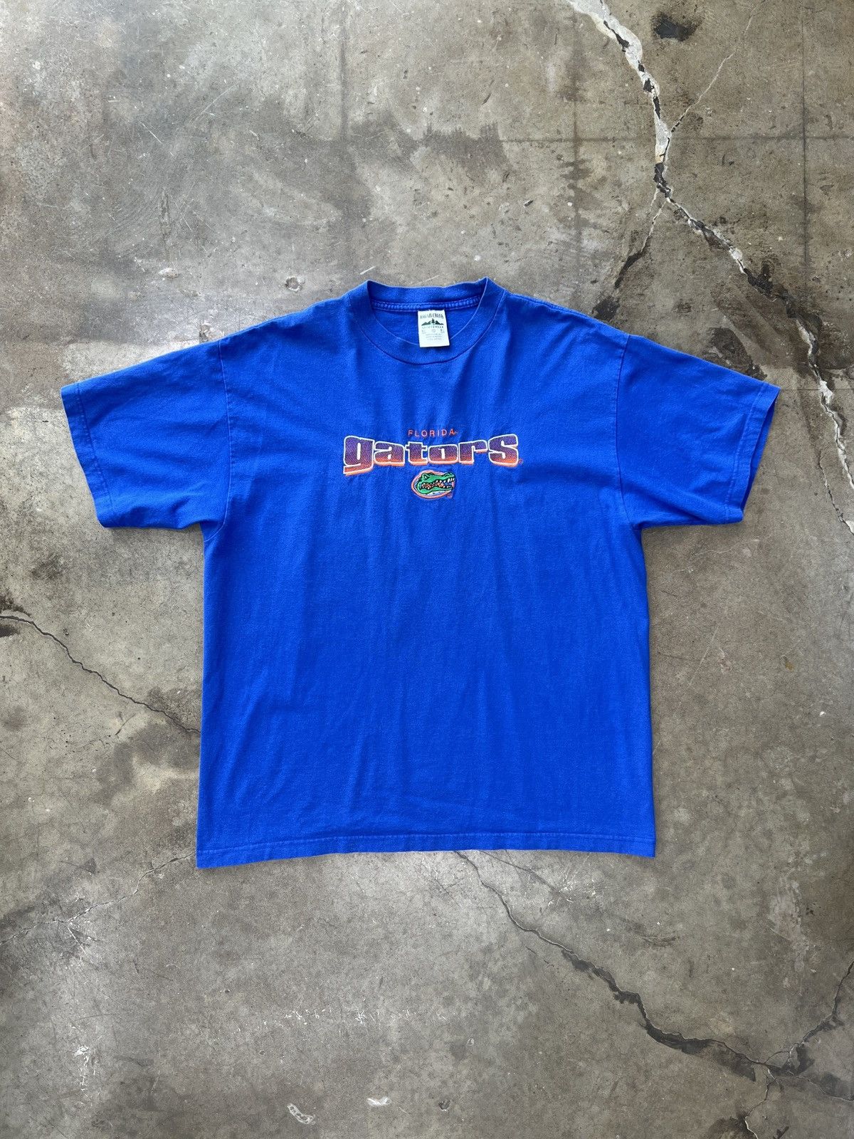 NCAA × Vintage Vintage 90s Florida Gators Embroidered Football Tee XL Size US XL / EU 56 / 4 - 2 Thumbnail