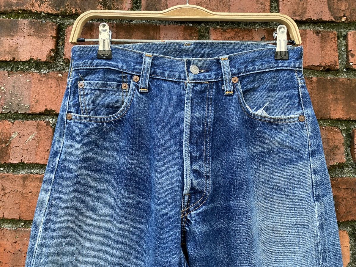 Levi's Vintage Clothing W29x32 Vintage levi's 501xx redline distressed big E Size US 29 - 5 Thumbnail