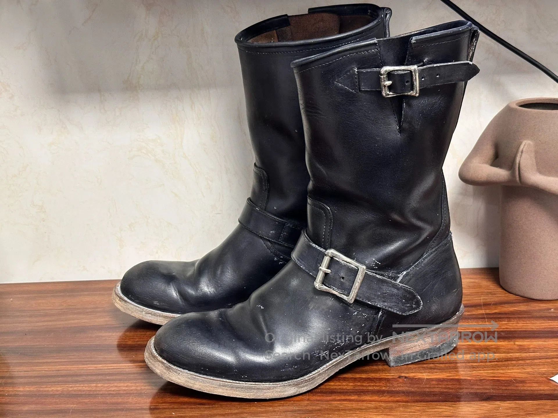 lot78 WM 1978 Engineer Boots. Size US 8 / EU 41 - 1 Thumbnail