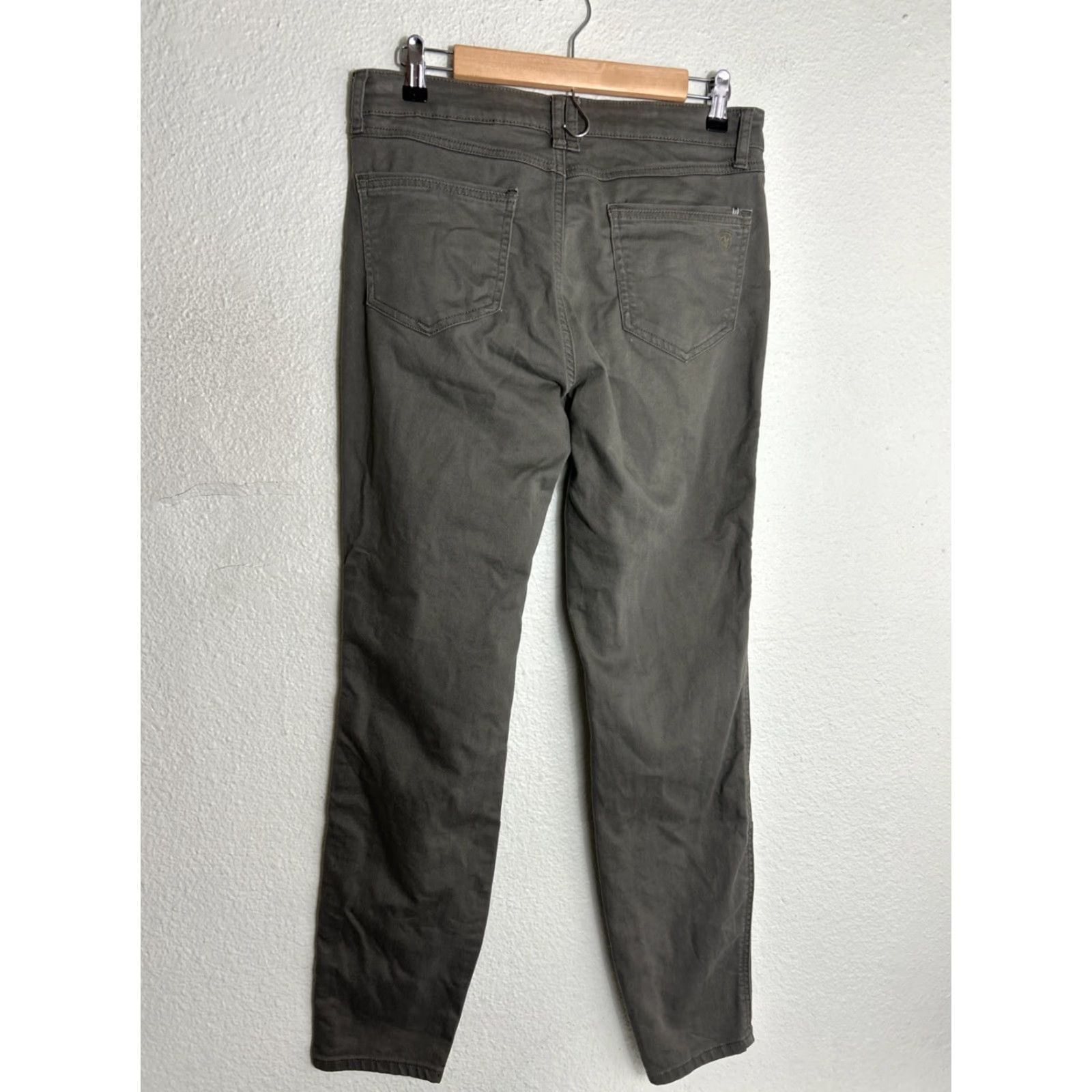 Olive Kuhl Pants Womens 10 Olive Contour Skinny Hiking Outdoor 6373 Measured 32x31 Size 32" / US 10 / IT 46 - 7 Thumbnail