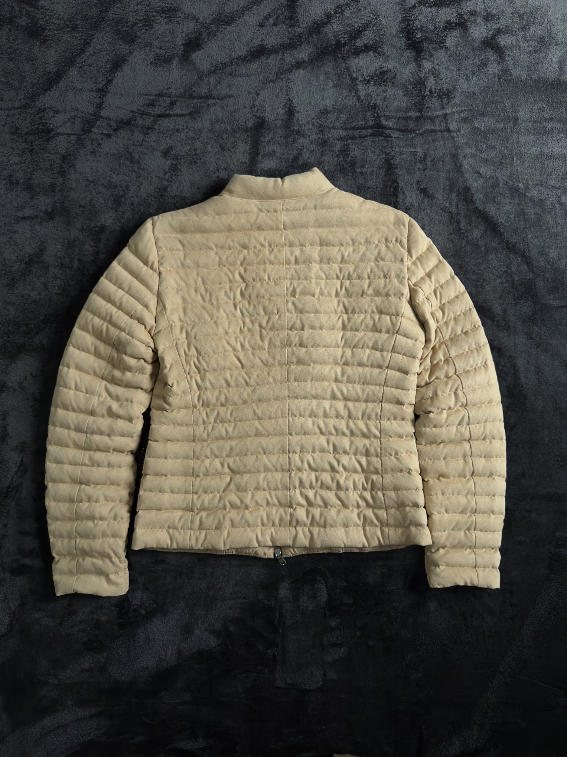 Peuterey Peuterey Quilted Down Suede Jacket Beige Size M / US 6-8 / IT 42-44 - 10 Thumbnail