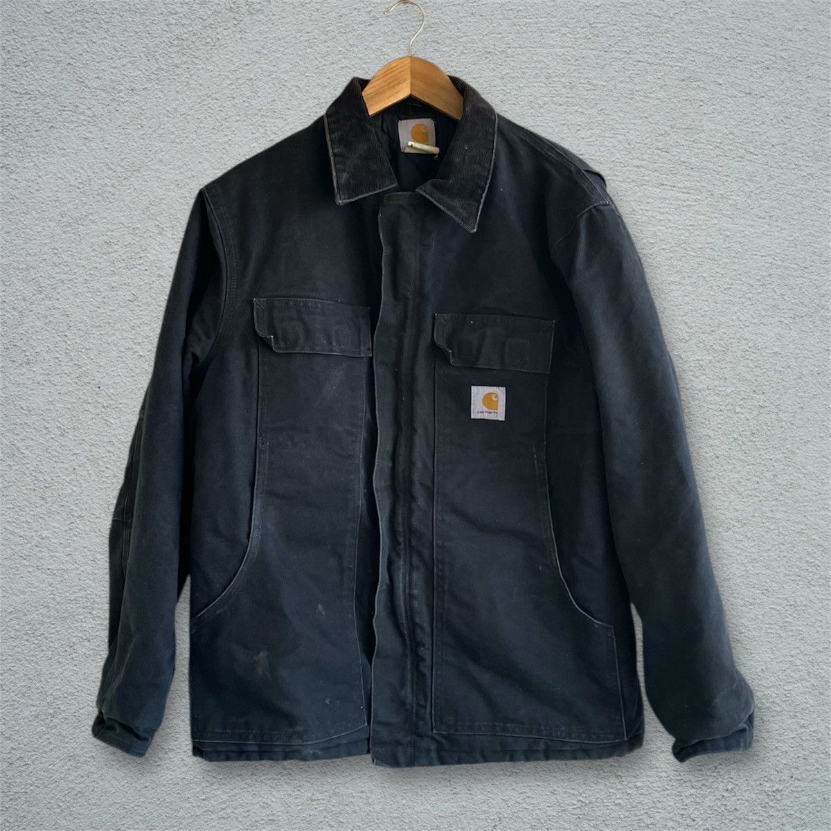 Carhartt Vintage Carhartt Arctic Jacket BLK L Corduroy Collar Y2K Size US L / EU 52-54 / 3 - 4 Thumbnail