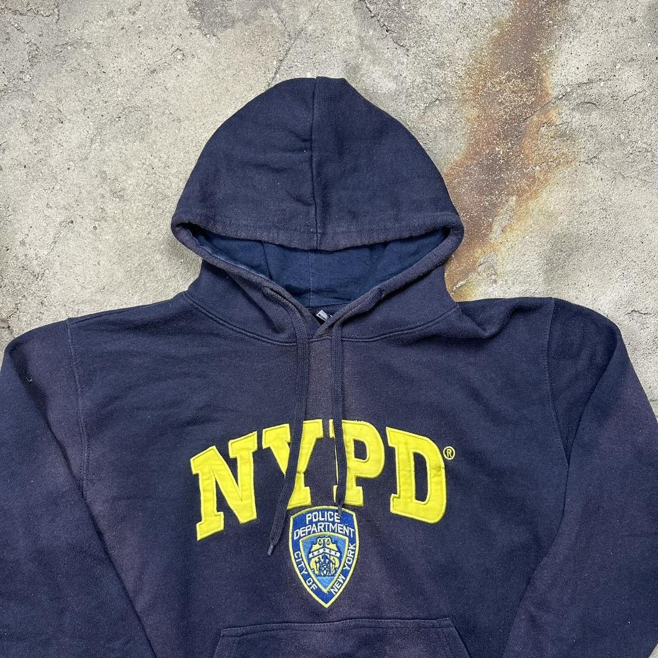 Japanese Brand × Vintage Vintage NYPD police Hoodie Size US S / EU 44-46 / 1 - 4 Thumbnail
