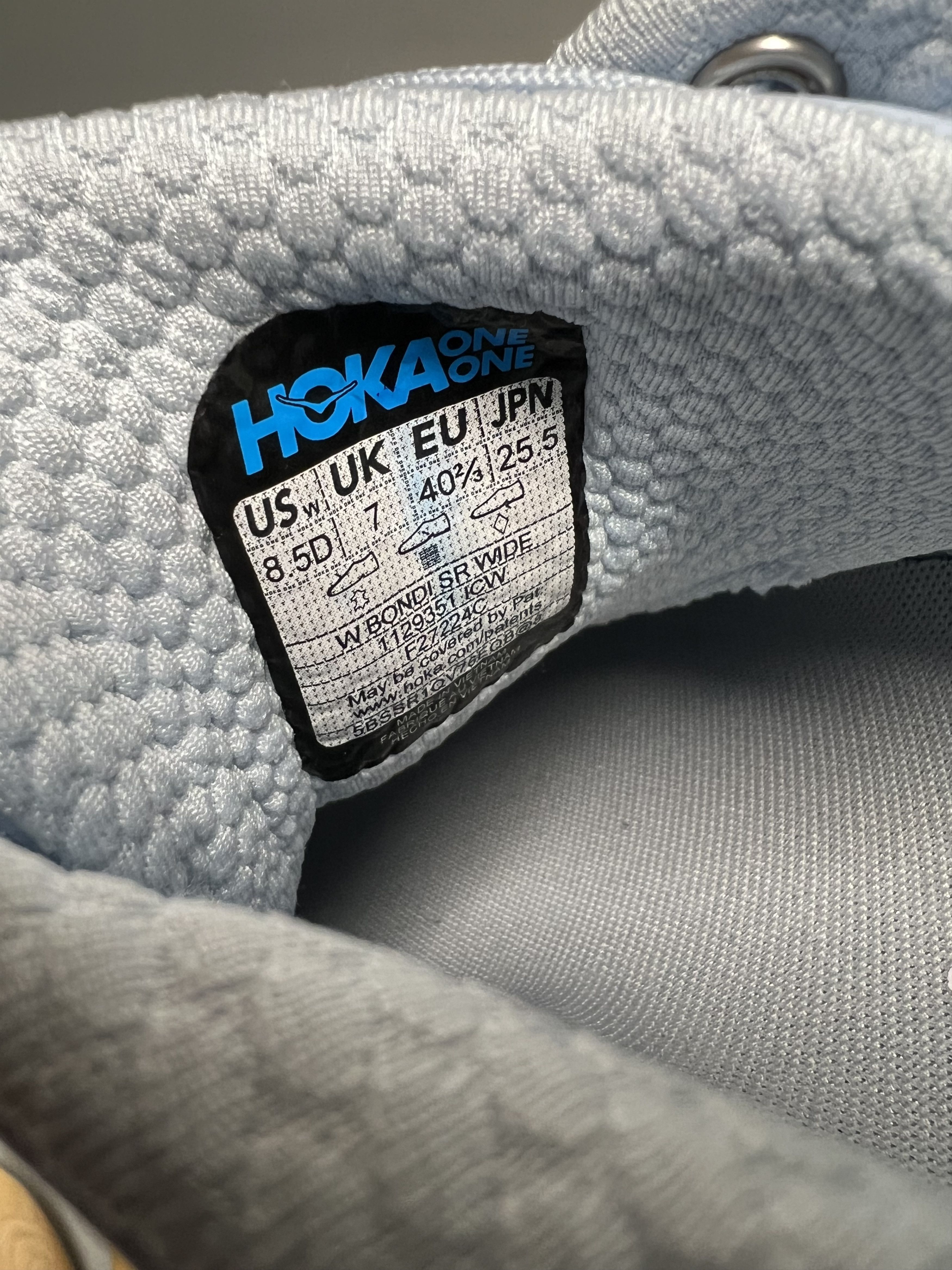 Hoka 8.5D Hoka Bondi SR Wide Running Shoes Walking Gym Training Size US 8.5 / IT 38.5 - 10 Thumbnail