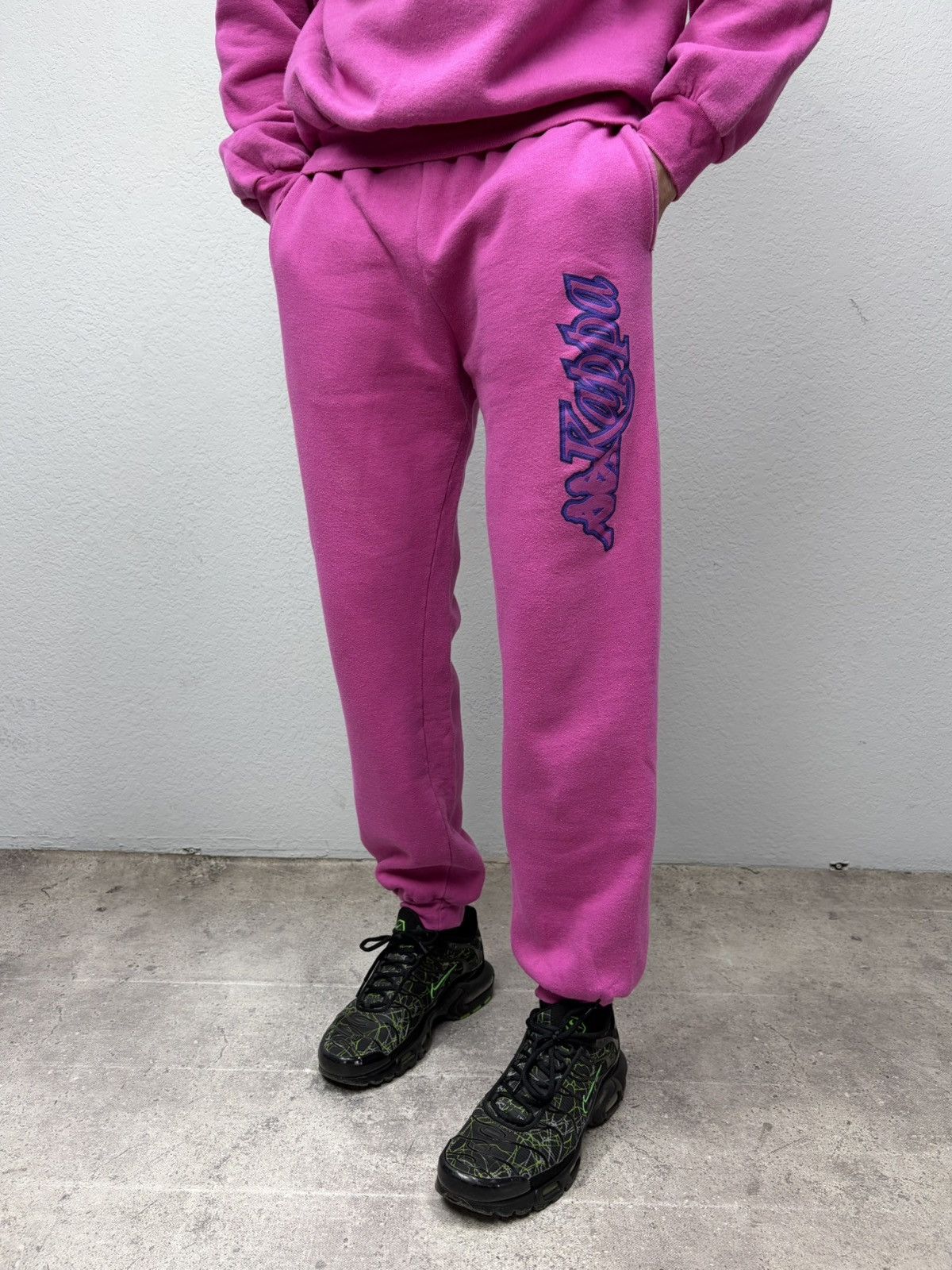 Kappa Vintage Kappa Pink Suit Jacket Pants Set Y2K Drill 90s Size US M / EU 48-50 / 2 - 18 Thumbnail