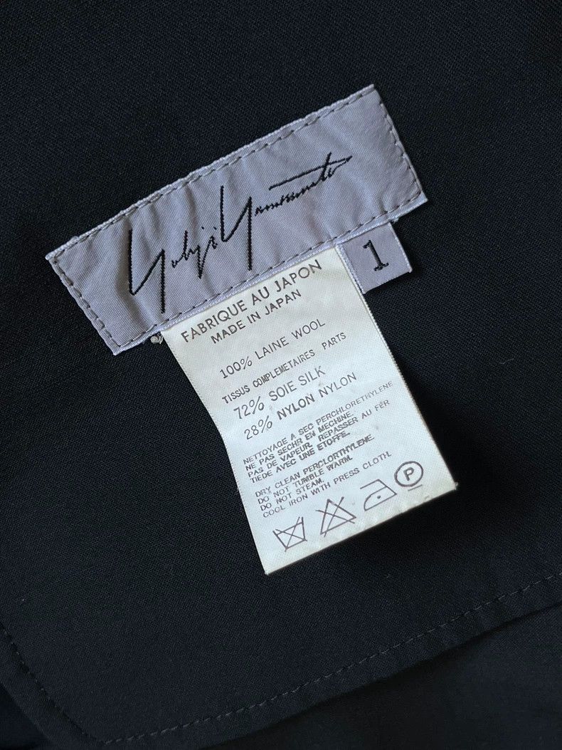 Yohji Yamamoto Yohji Yamamoto size 1 01 SS Zip Pocket Skirt Size 25" / US 0 / IT 36 - 7 Thumbnail