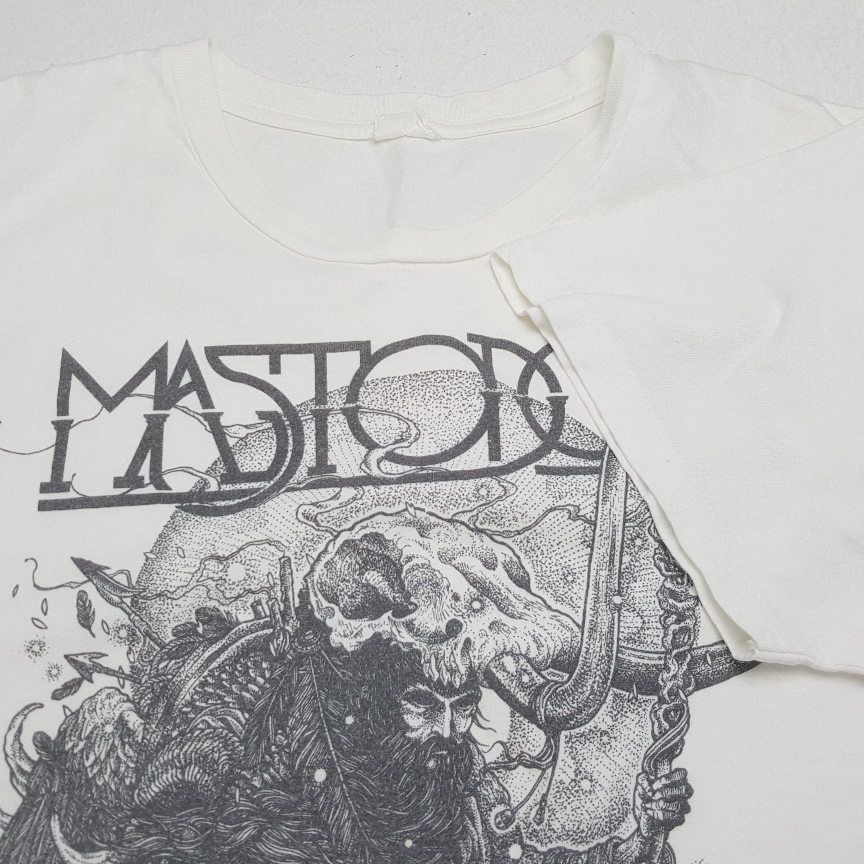 Band Tees × Vintage MASTODON Rock Band Streetwear Style Tshirt Size US XL / EU 56 / 4 - 6 Thumbnail