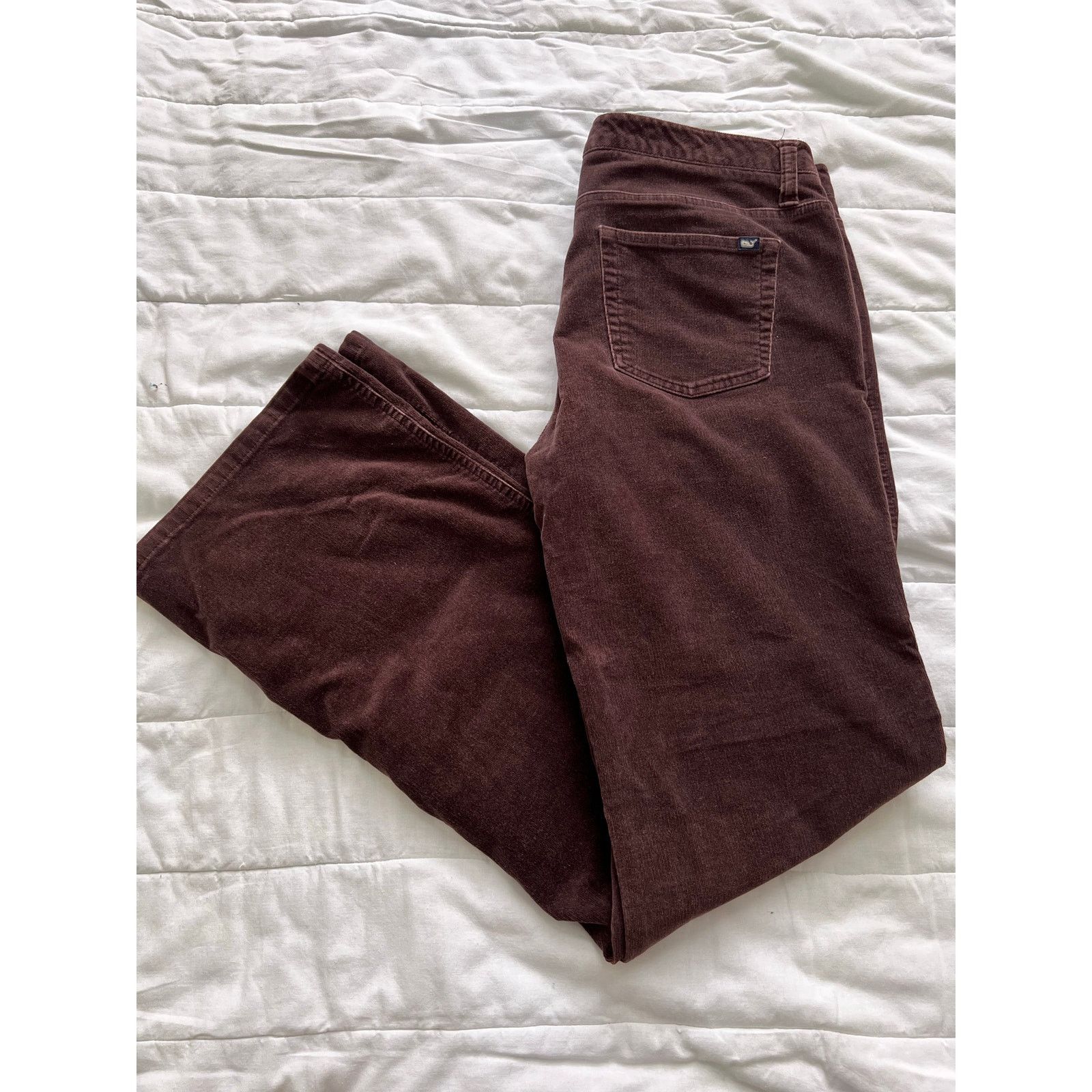 Vineyard Vines Vineyard Vines Mid Rise Corduroy Bootcut Pants Brown Size 10 Size 32" / US 10 / IT 46 - 7 Thumbnail