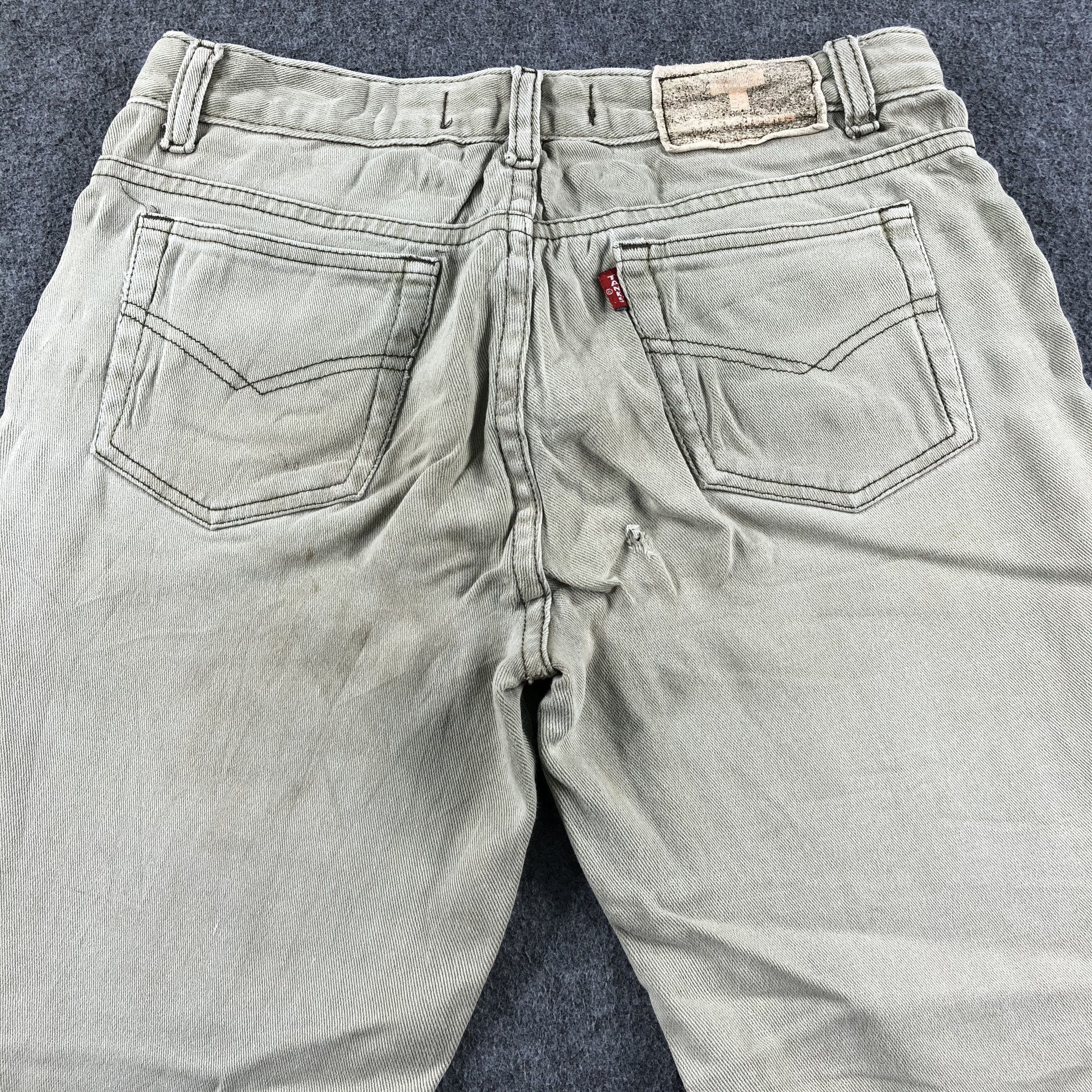 Japanese Brand Vintage Tanks Jeans-J2626 Size US 29 - 4 Thumbnail