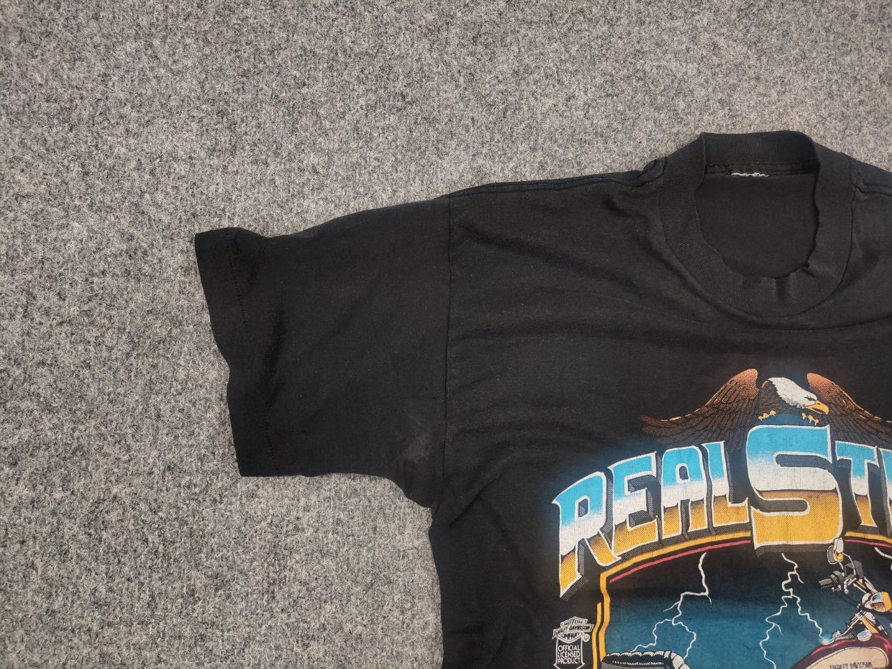 Harley Davidson 80's Harley-Davidson Real Steel Heritage Softail T-shirt Tee Size US M / EU 48-50 / 2 - 8 Thumbnail