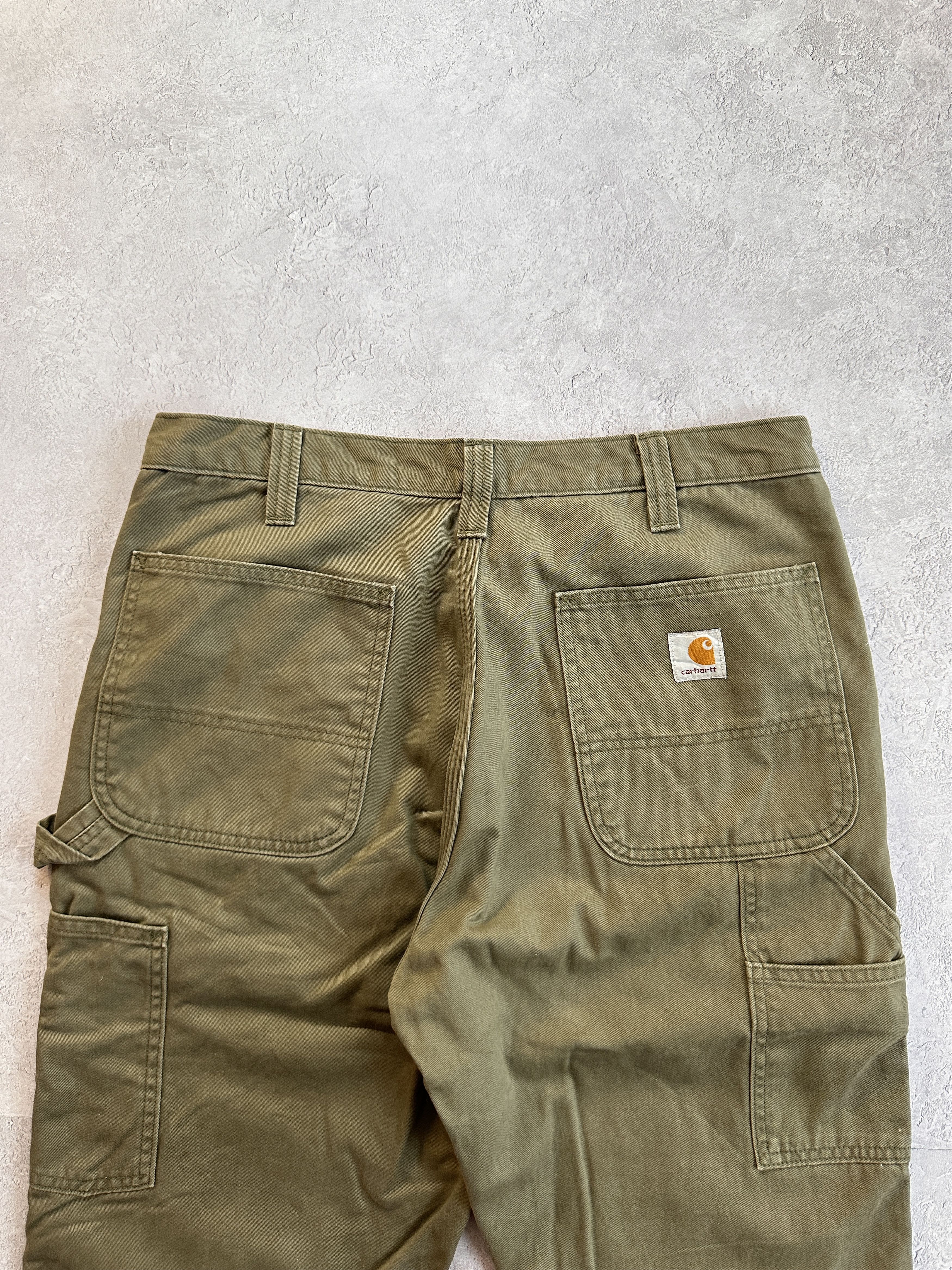 Carhartt × Vintage Vintage Carhartt Workwear Flannel Lined Pant Size US 34 / EU 50 - 4 Thumbnail