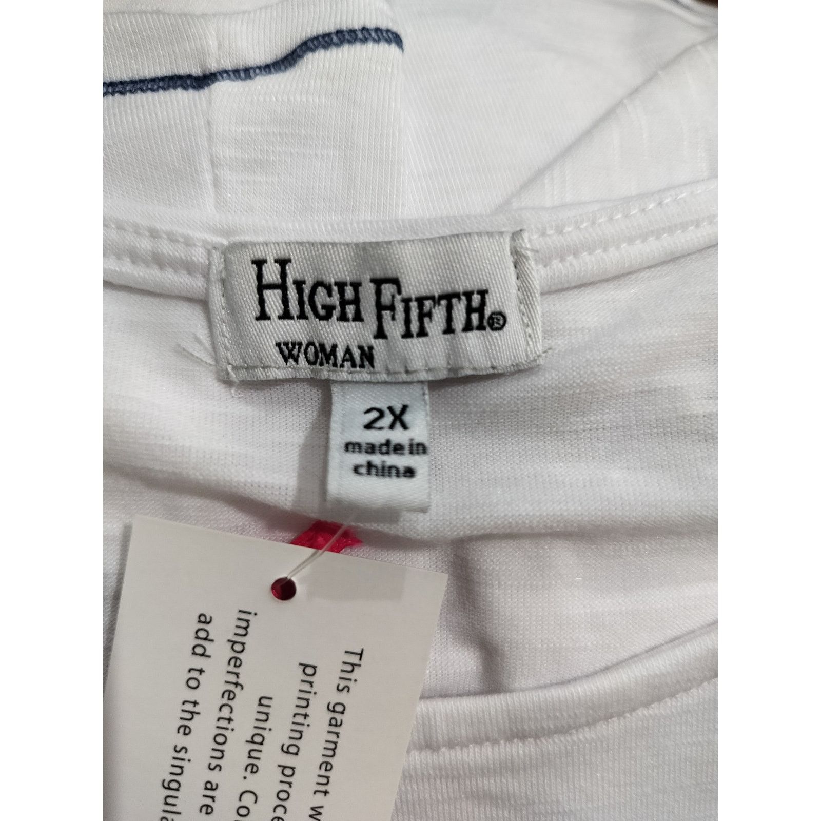 Other High Fifth Women’s 2XGraphic Tee Casual Short Sleeve Top Size XXL / US 16-18 / IT 52-54 - 6 Thumbnail