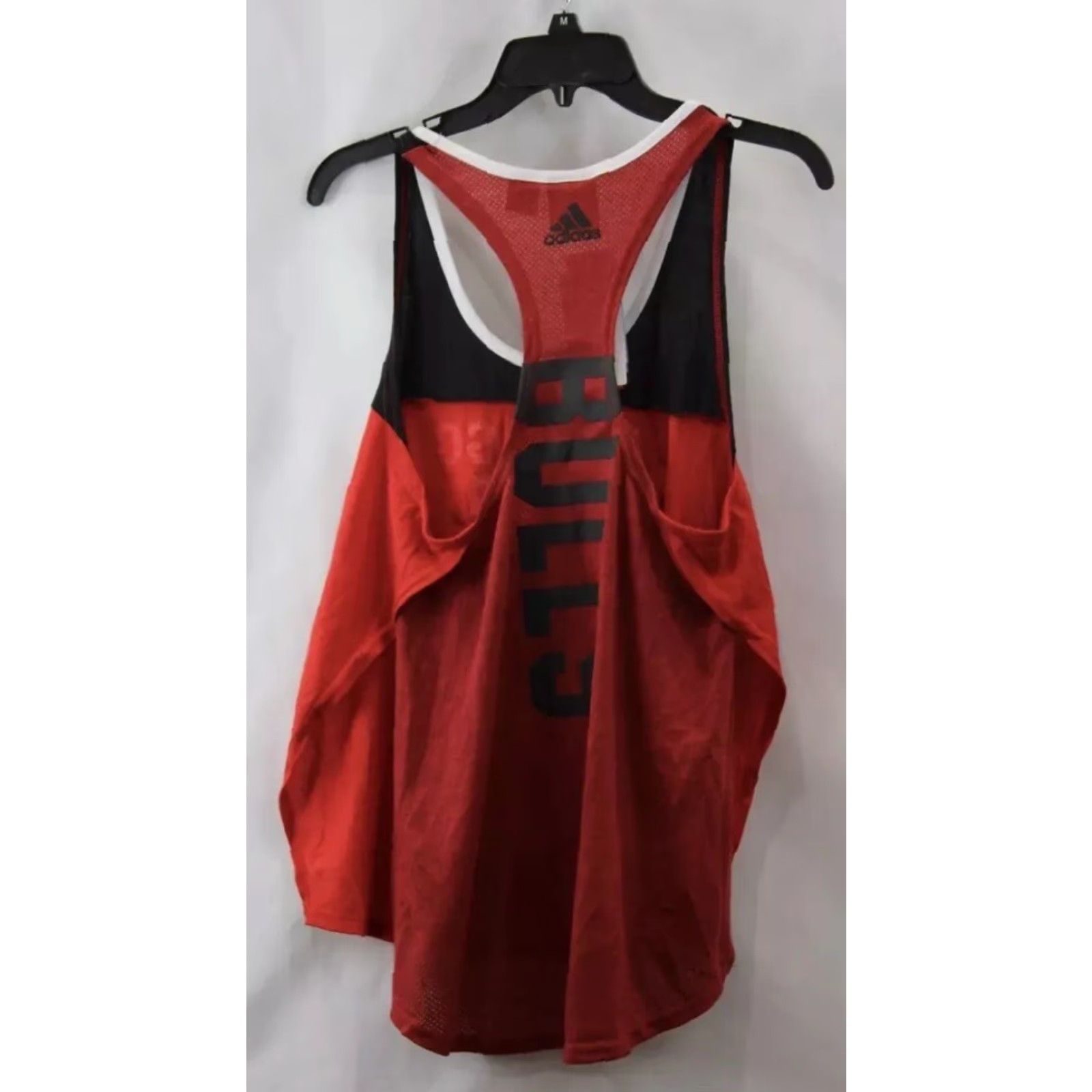 Adidas Adidas Performance NBA Bulls TankTop Women's Athletic Red SideSlit XL Size XL / US 12-14 / IT 48-50 - 2 Thumbnail