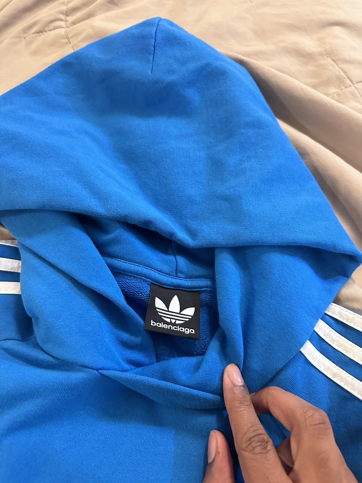 Adidas × Balenciaga Blue balenciaga adidas hoodie Size US M / EU 48-50 / 2 - 4 Thumbnail