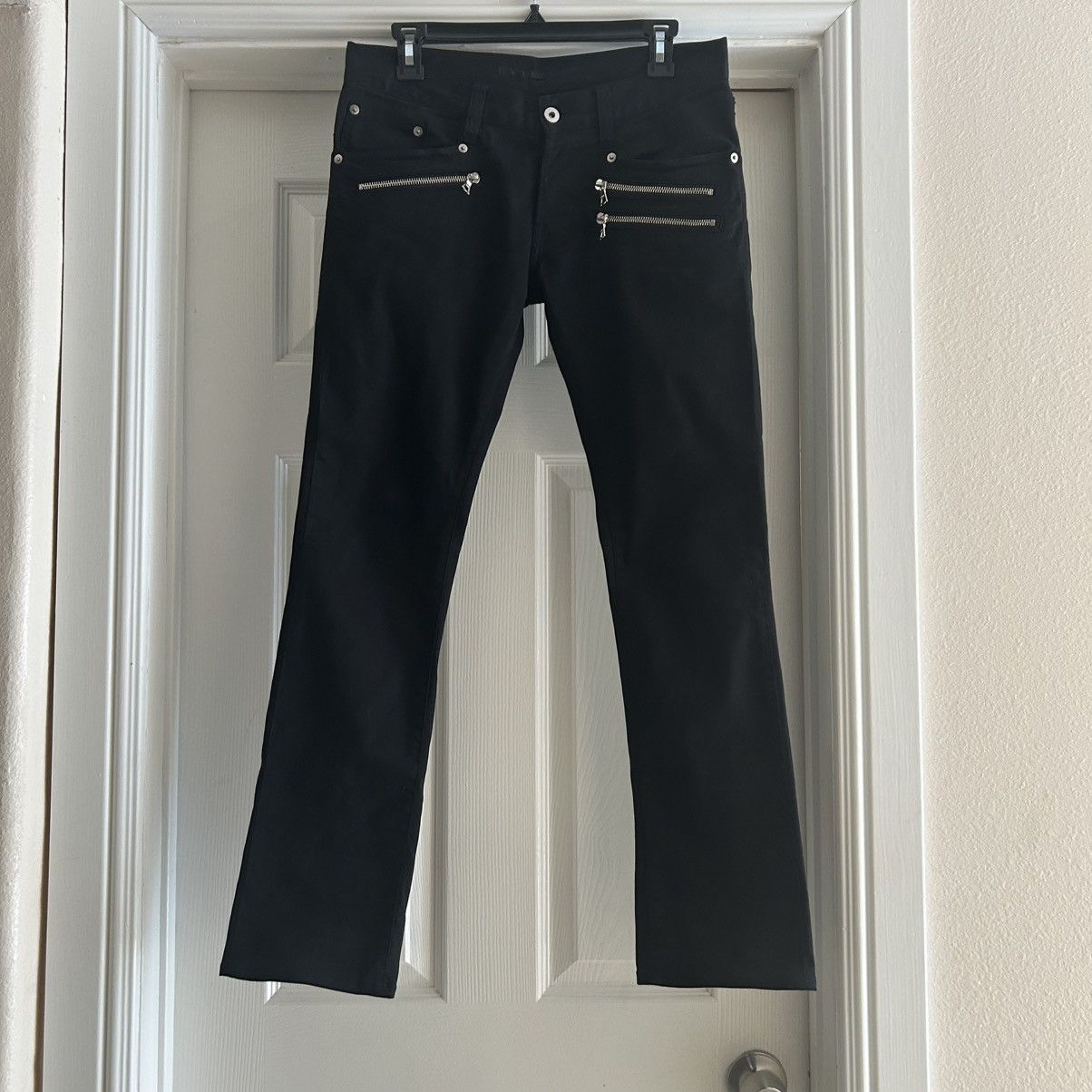 NO ID no-ID zipper canvas jeans Size US 28 / EU 44 - 1 Thumbnail