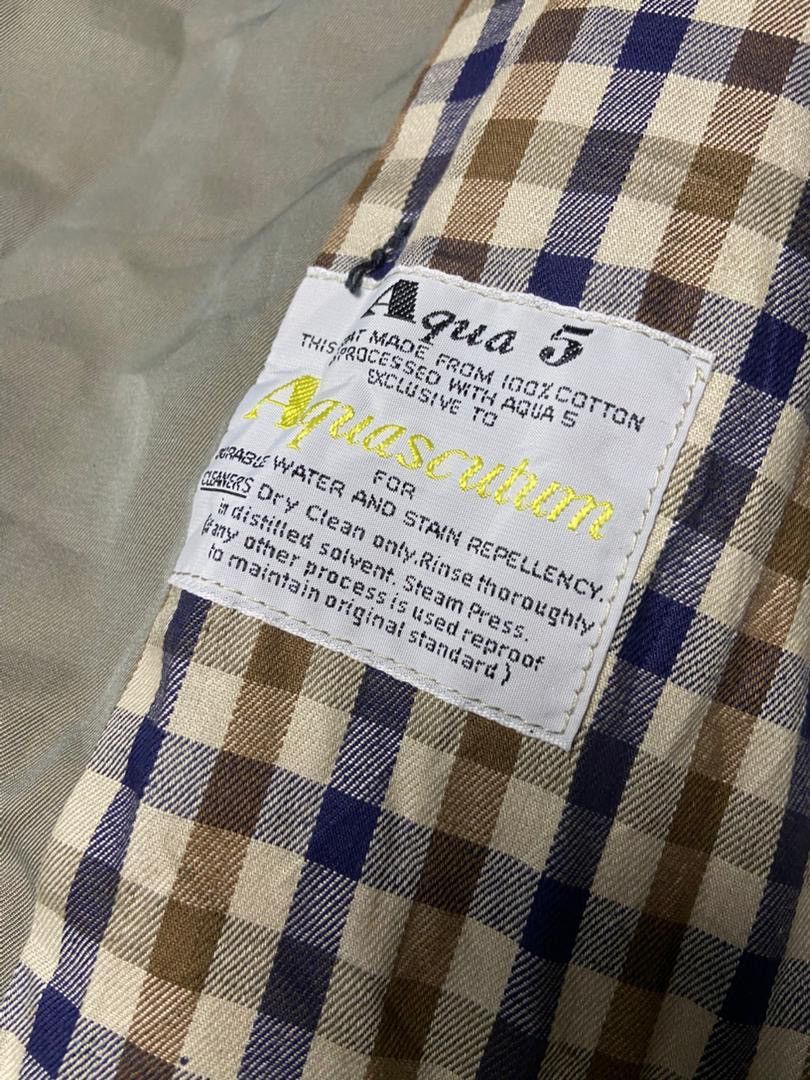 Aquascutum Aquascutum Double Breasted Long Trench Coat (173) Size US XXS / EU 40 - 4 Thumbnail