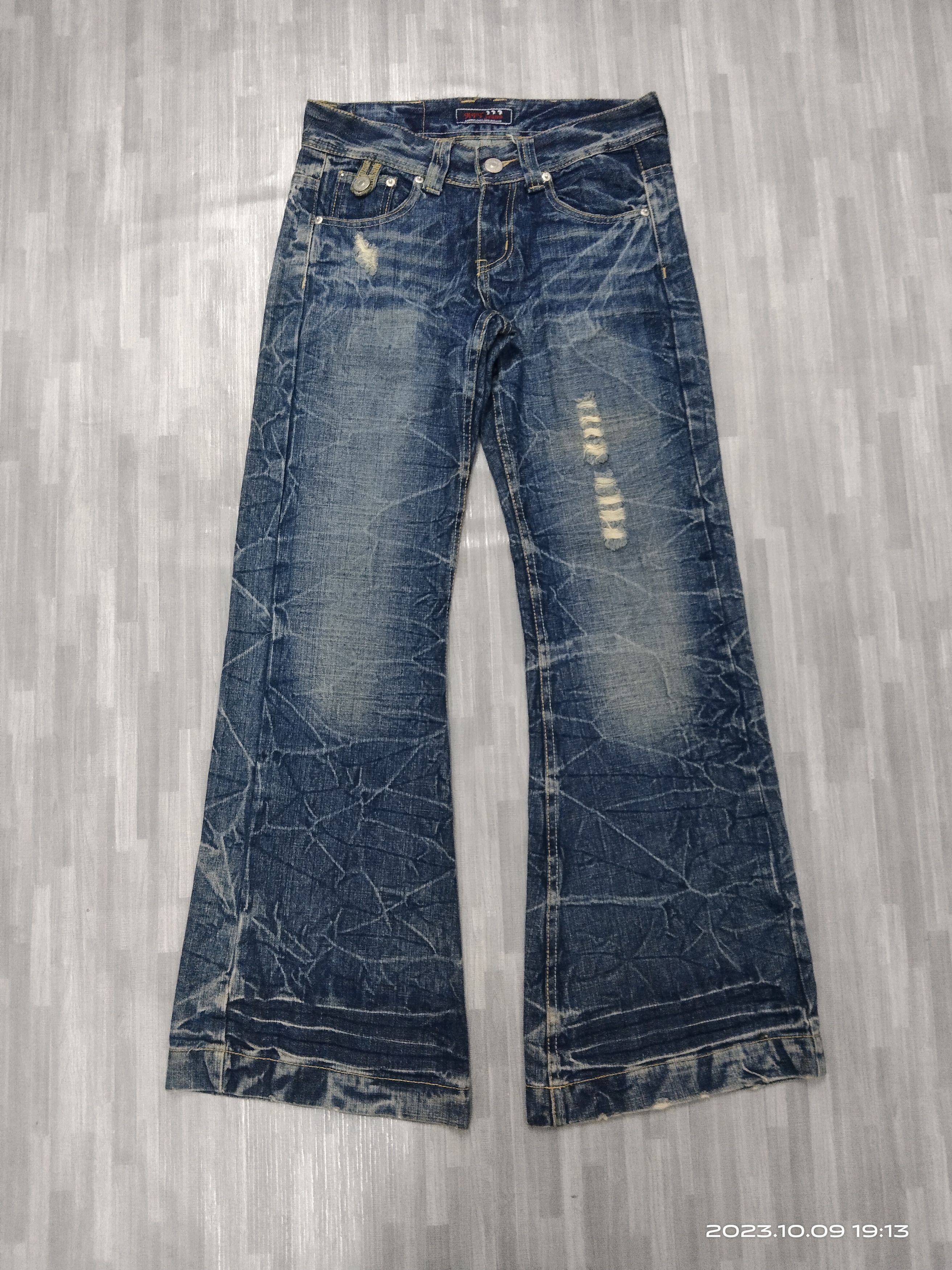 Other FLARE SICK AFRICA TARO JEANS Size 28" / US 6 / IT 42 - 2 Thumbnail