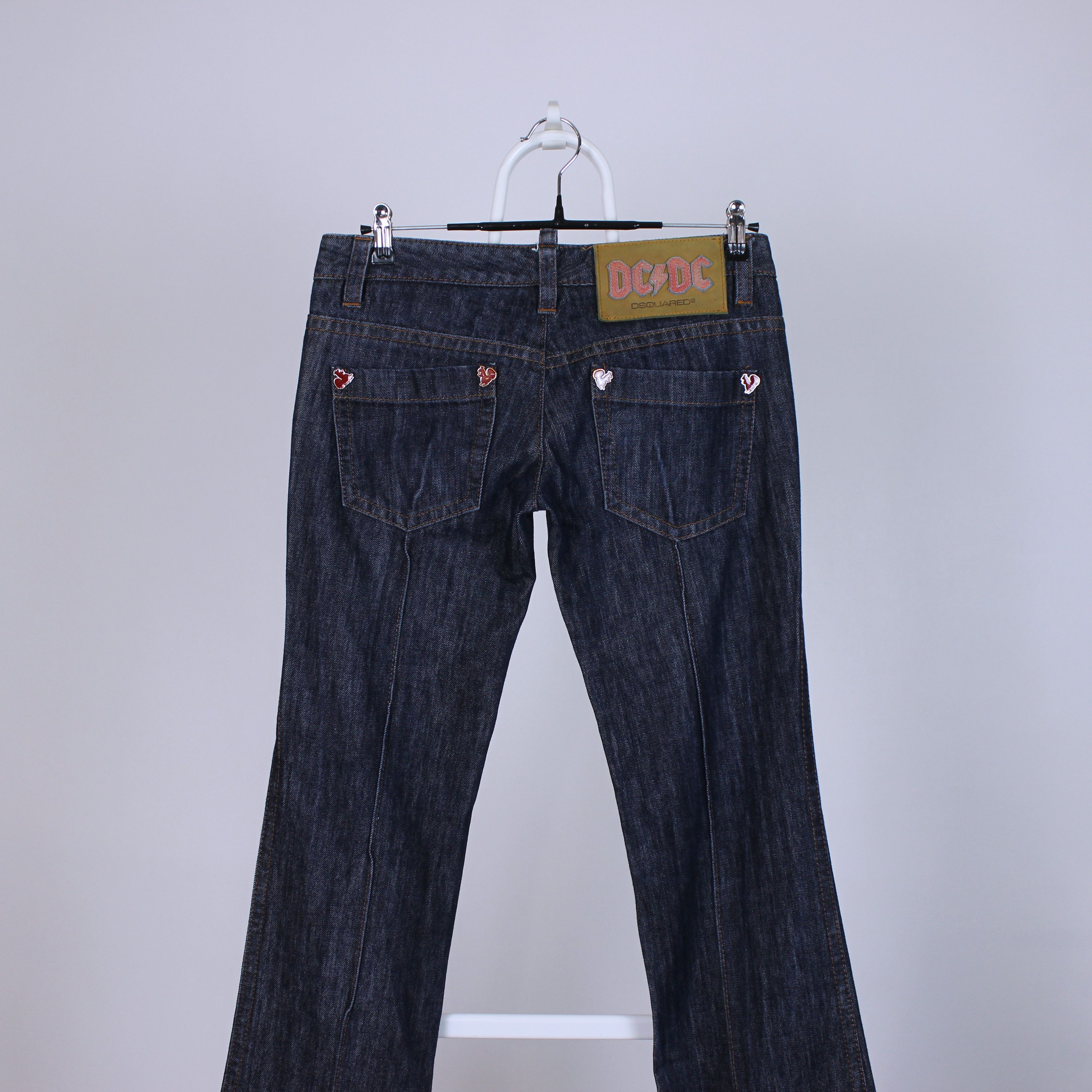 AC/DC Dsquared2 AC/DC vintage women denim jeans Canada US 4 6 Size 28" / US 6 / IT 42 - 2 Thumbnail