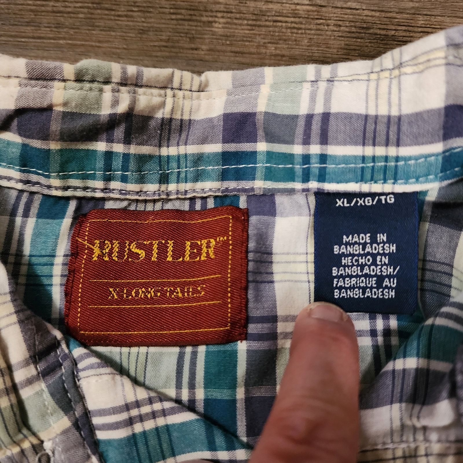 Rustler Rustler long sleeve light weight pearl snap shirt XL 2238 Size US XL / EU 56 / 4 - 4 Thumbnail