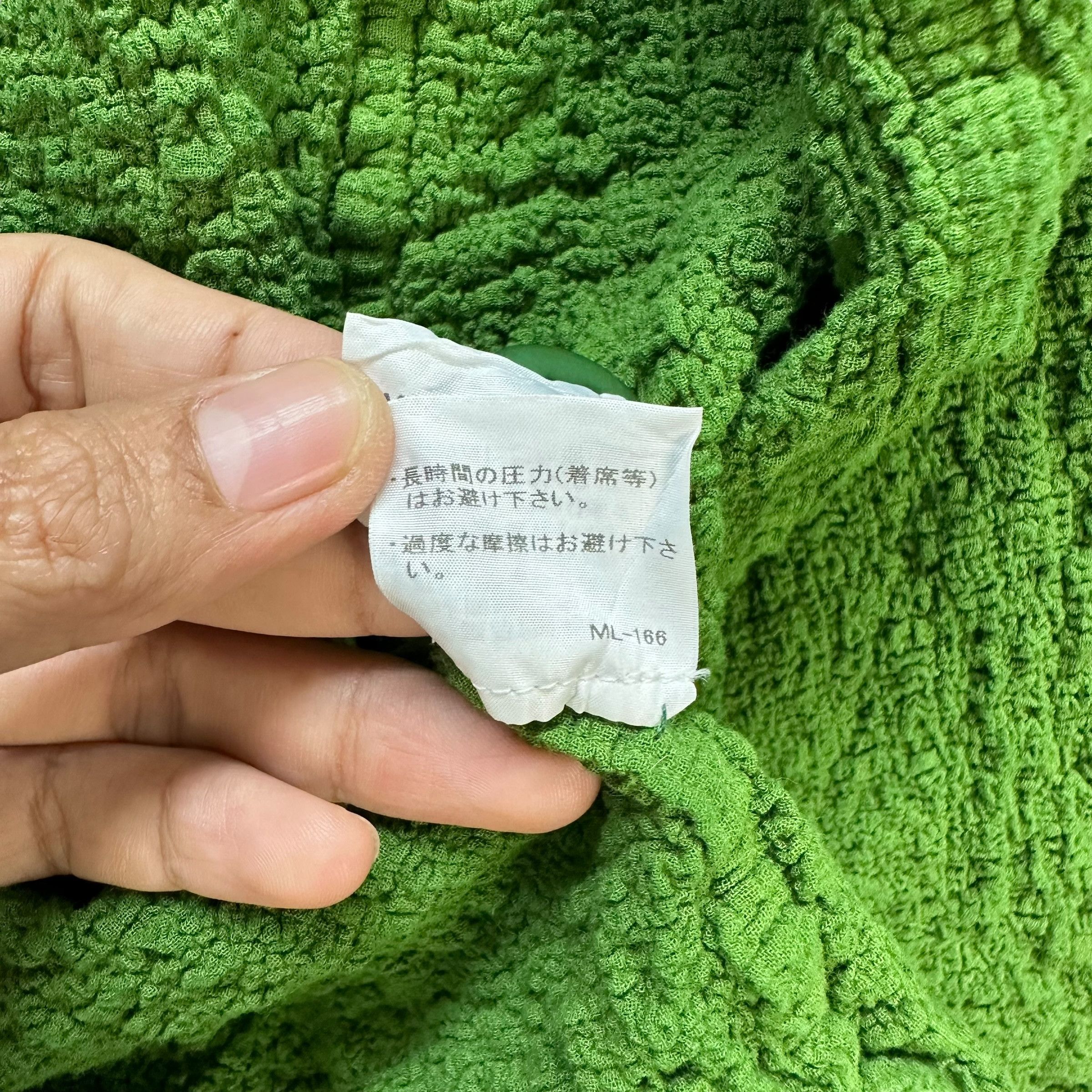 Issey Miyake ISSEY MIYAKE ME Green Jacket #1502-A62 Size S / US 4 / IT 40 - 11 Thumbnail