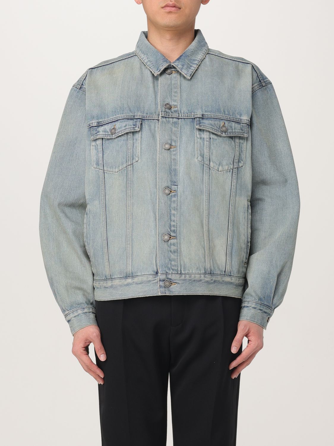 Saint Laurent Jacket Men Denim
