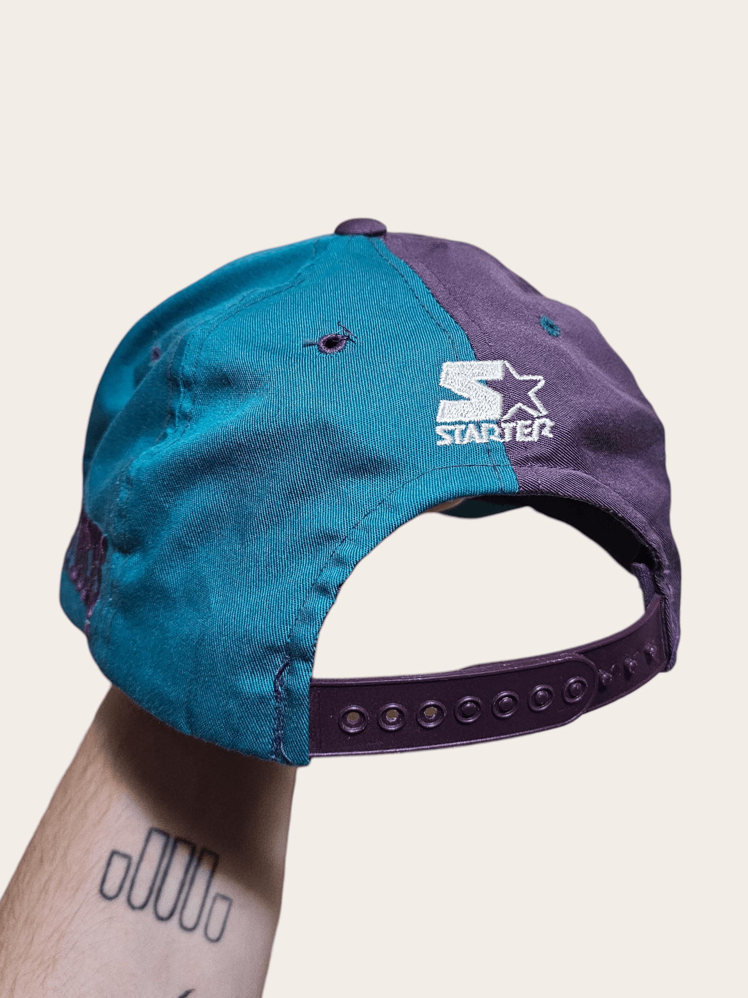 Starter Mighty Ducks Starter 90's Hat Size ONE SIZE - 5 Thumbnail