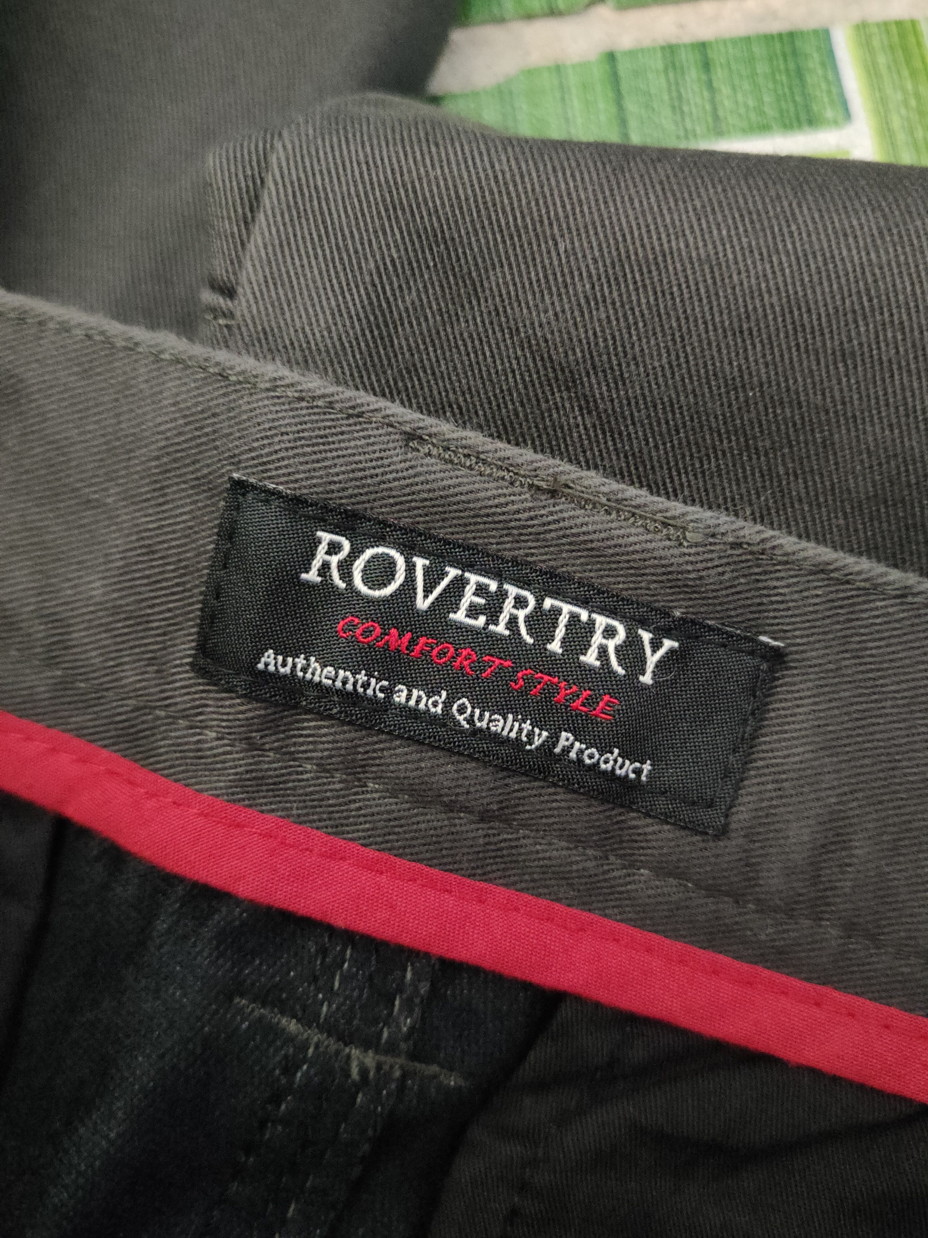 Japanese Brand DL Rovertry Dark Gray Multipocket Cargo Pants #2169 Size US 33 - 13 Thumbnail