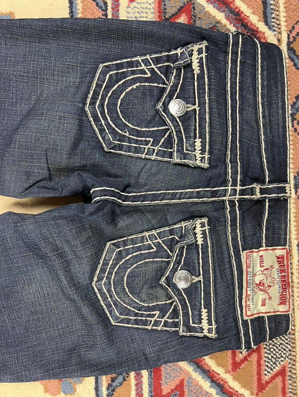 True Religion TRUE RELIGION JOEY SUPER T DENIM JEANS | Grailed