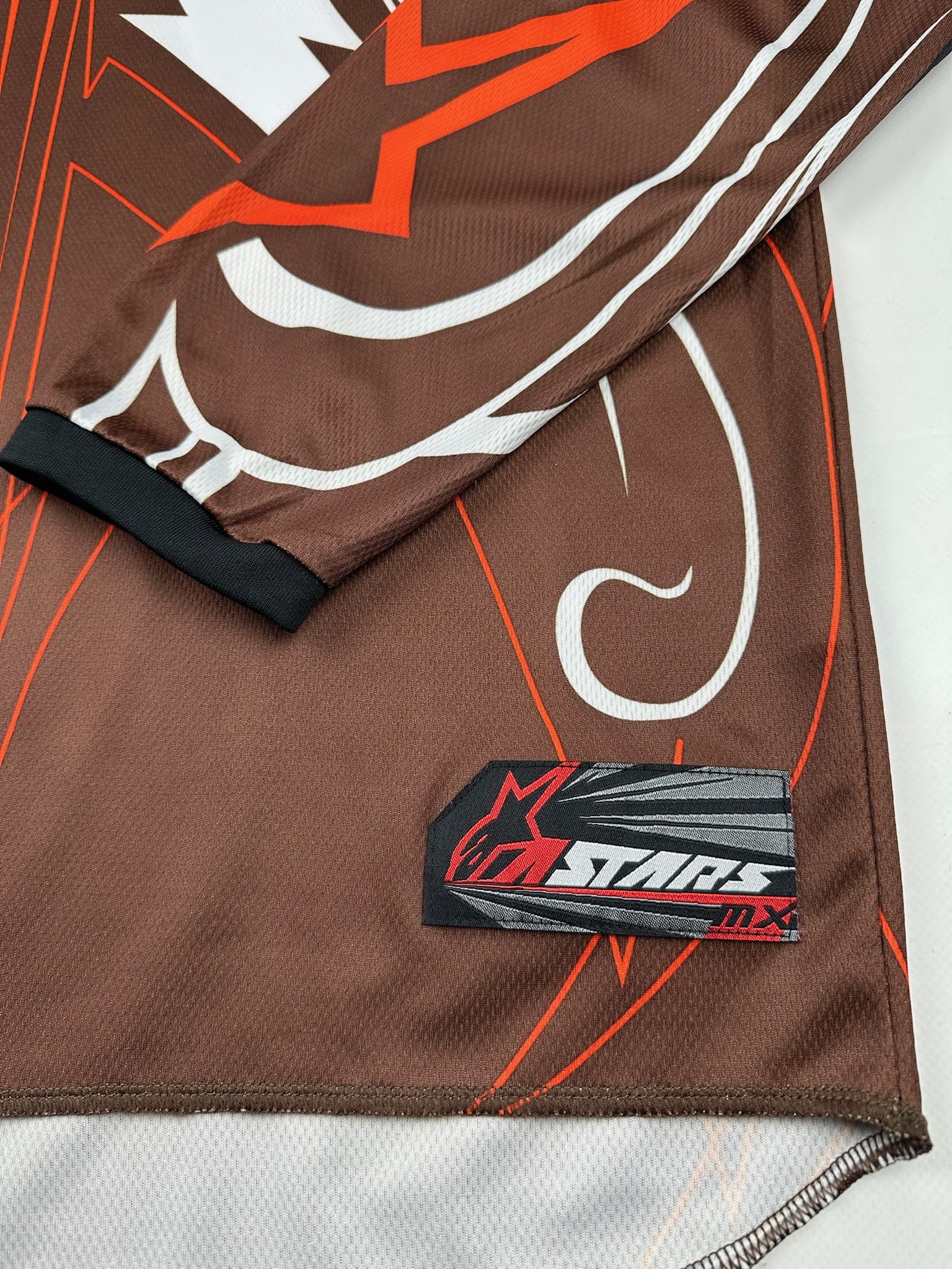Fox Racing 90's Alpinestars Racing Jersey Shirt Motorsport Size US M / EU 48-50 / 2 - 2 Thumbnail
