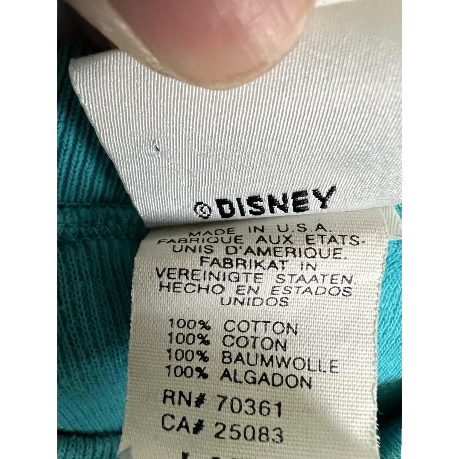 Disney VINTAGE Disney Winnie Pooh Tigger Shirt Mens Large Blue Thermal Henley 90s USA Size US L / EU 52-54 / 3 - 4 Thumbnail