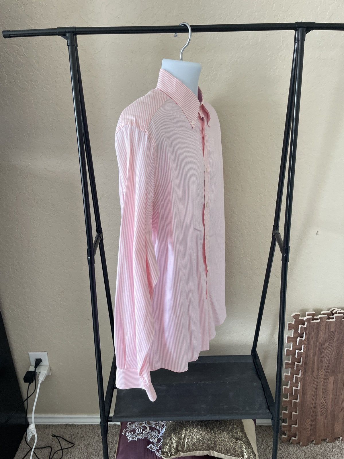Ralph Lauren Purple Label Striped Button Dress shirt Size US L / EU 52-54 / 3 - 6 Thumbnail