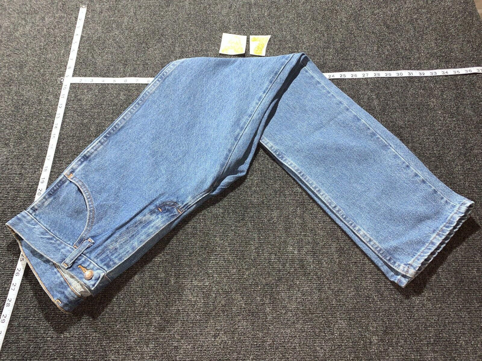 Rustler RUSTLER JEANS MEN'S 30X34 BLUE STRAIGHT LEG DENIM PANTS Size US 30 / EU 46 - 7 Thumbnail