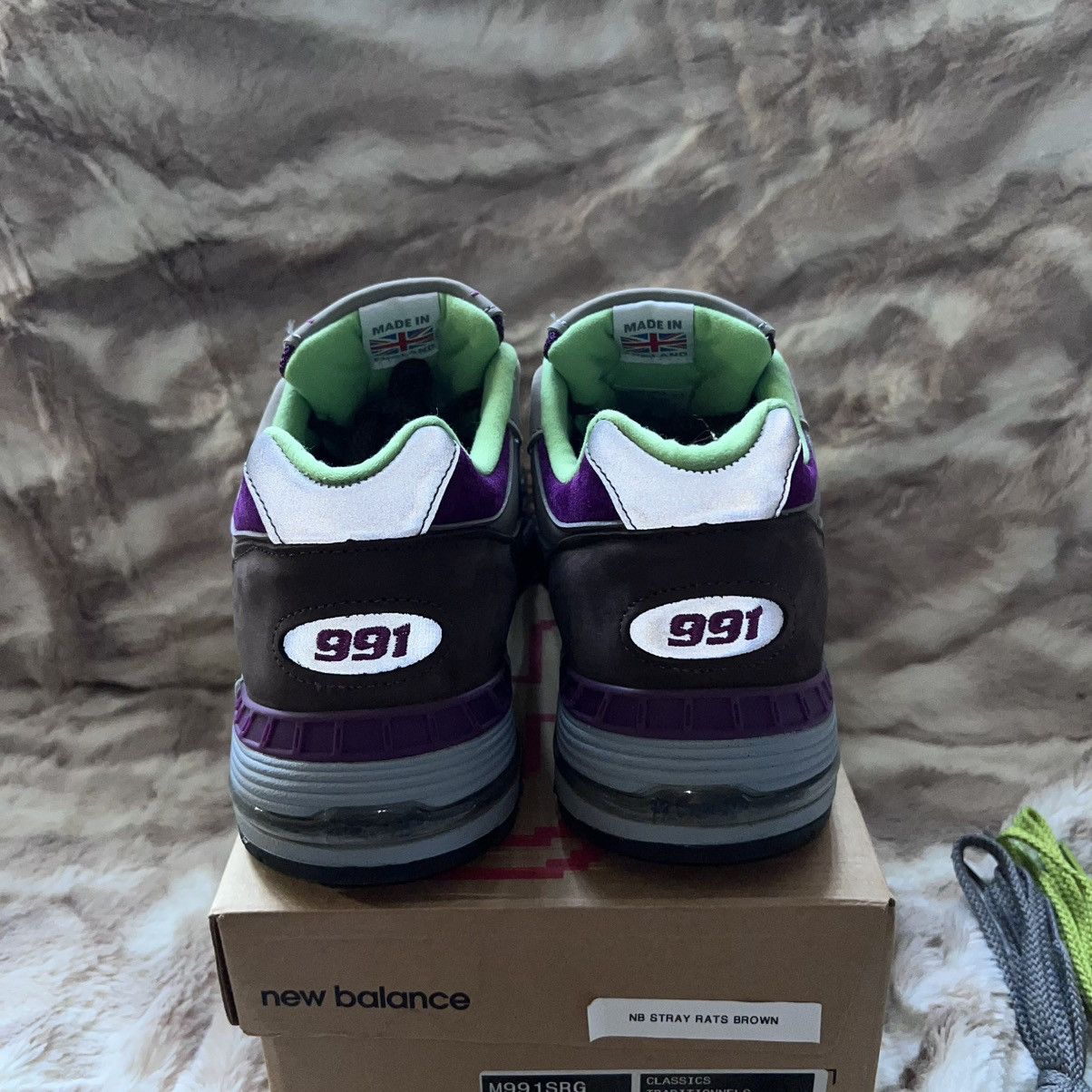 New Balance × Stray Rats NEW BALANCE 991 STRAY RATS BROWN Size US 8.5 / EU 41-42 - 5 Thumbnail