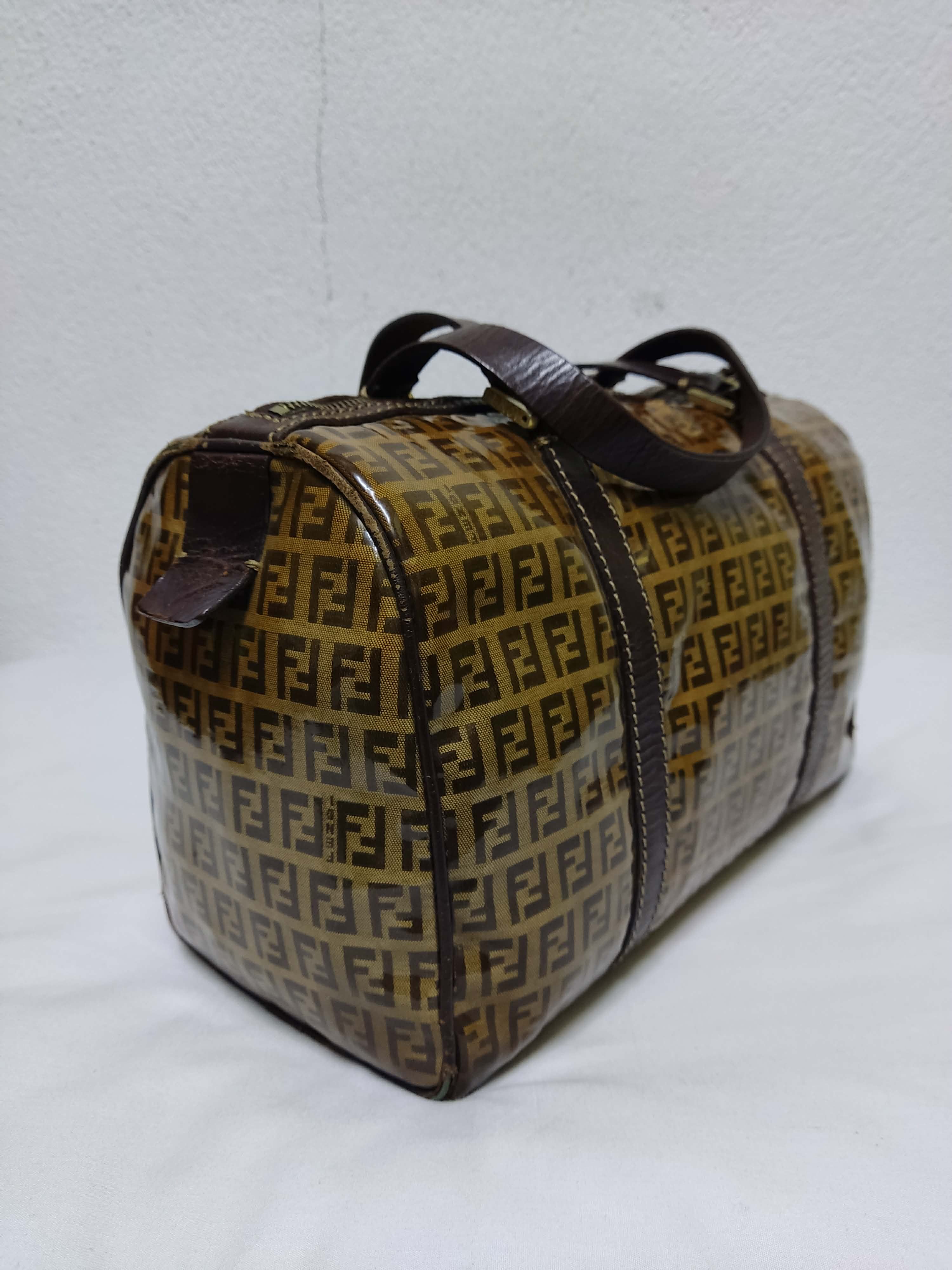 Fendi Authentic FENDI Zucchino Mini Bostan Bag Handbag Size ONE SIZE - 5 Thumbnail