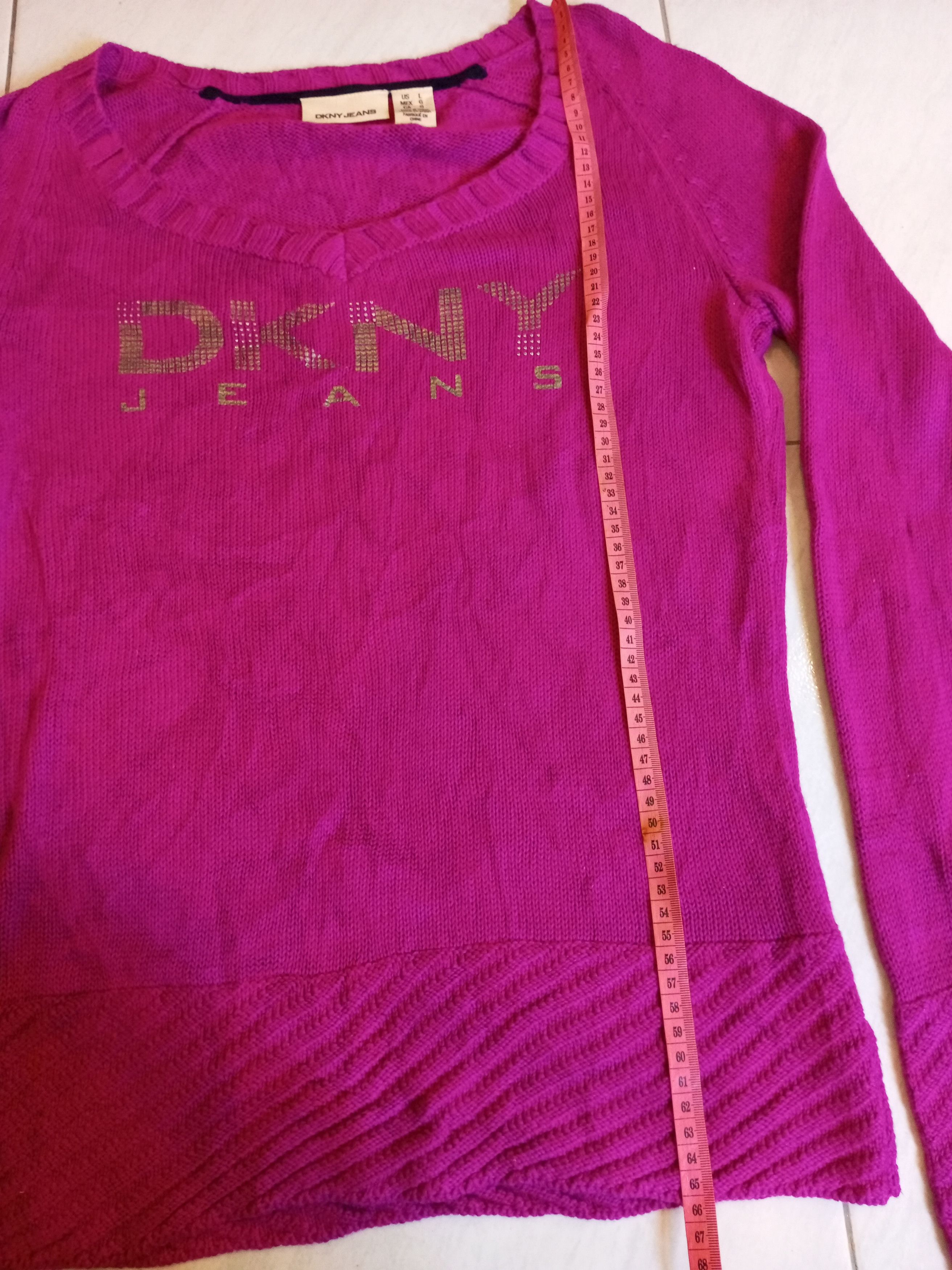 DKNY DKNY Donna Karan sweater good condition Size L / US 10 / IT 46 - 15 Thumbnail