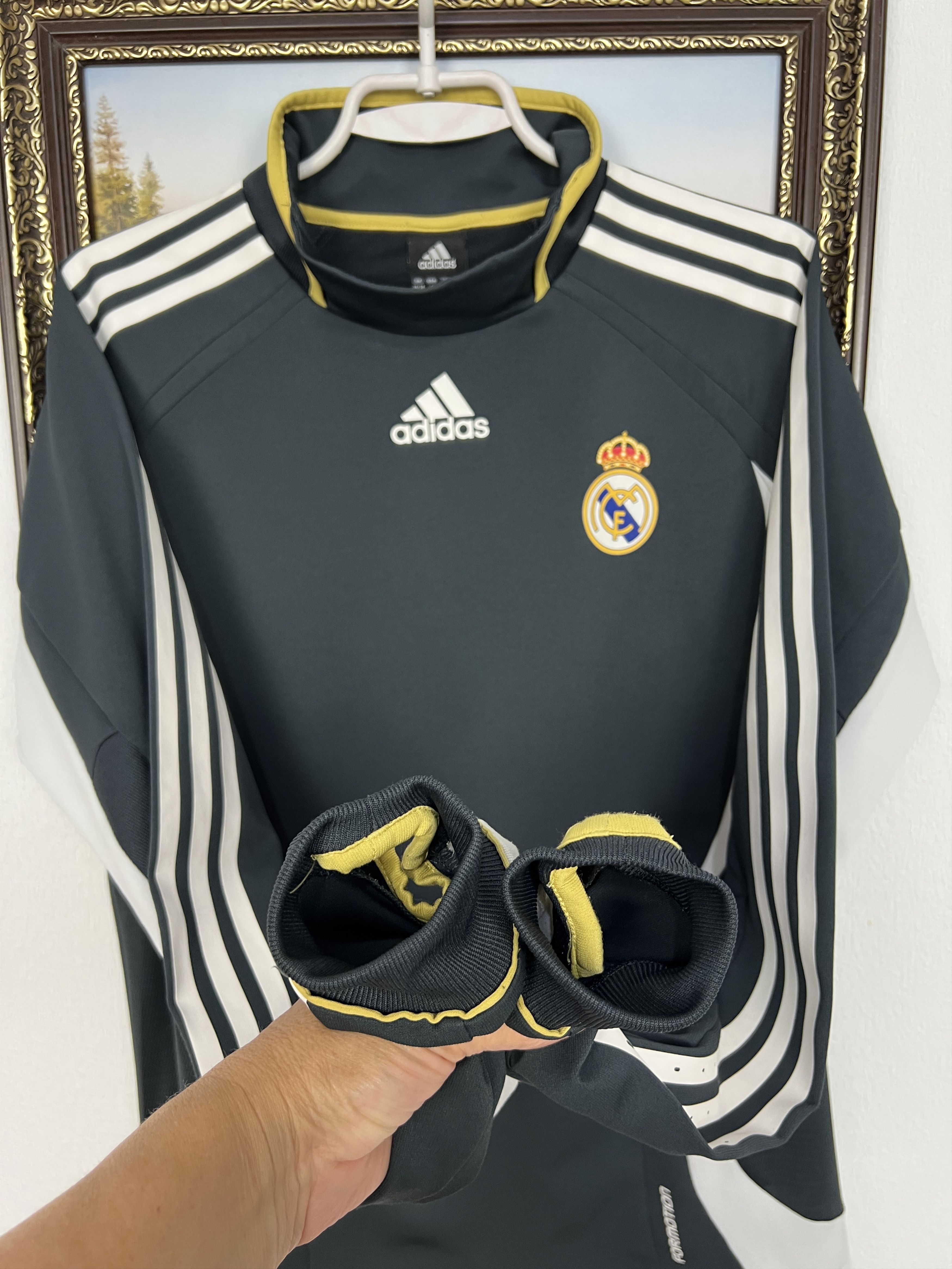 Adidas Vintage Adidas Real Madrid Football Sweatshirt Train Size US S / EU 44-46 / 1 - 6 Thumbnail