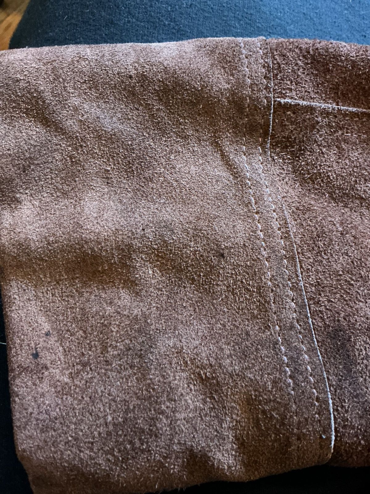 Vintage Vintage 60s 70s Montgomery Ward Cowhide Leather Rancher Coat Size US M / EU 48-50 / 2 - 16 Thumbnail