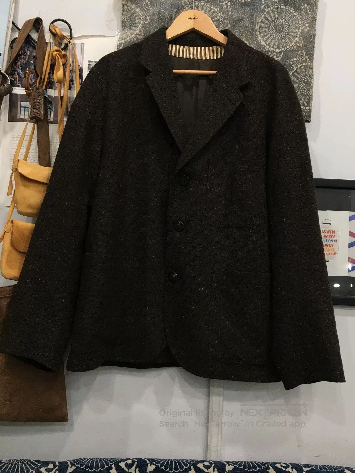 Visvim visvim falkland blazer donegal outerwear. Size US M / EU 48-50 / 2 - 1 Thumbnail