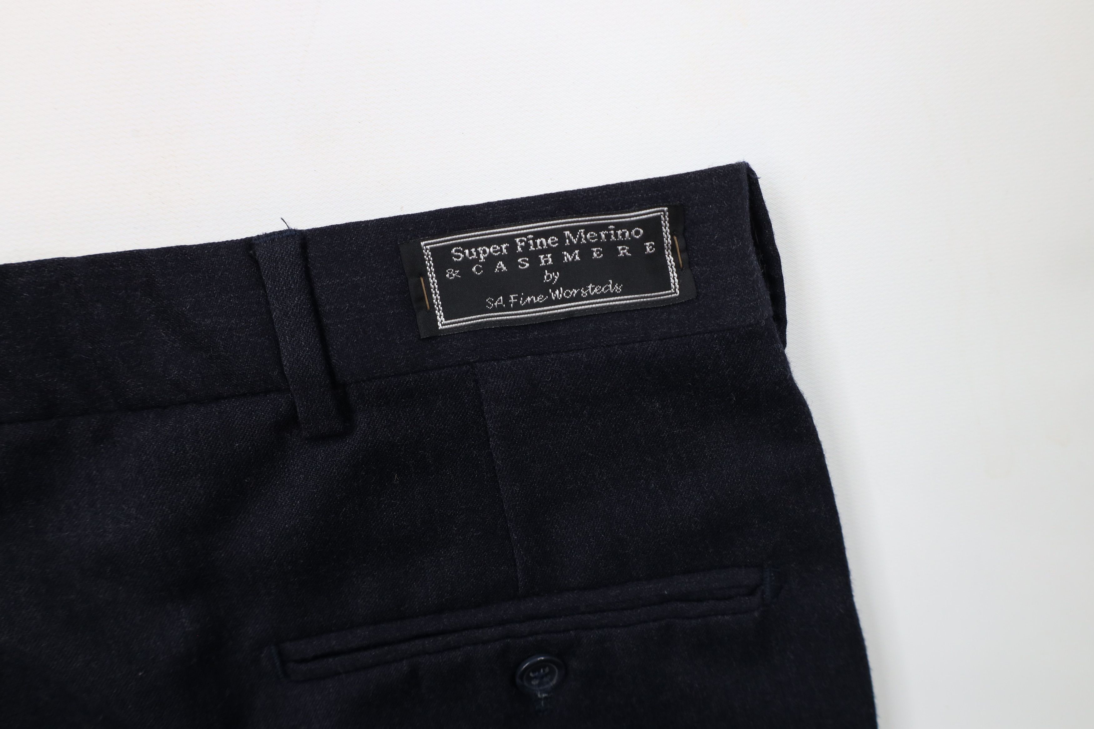 Vintage Vintage 90s Streetwear Wool Blend Wide Leg Chino Pants Size US 34 / EU 50 - 11 Thumbnail