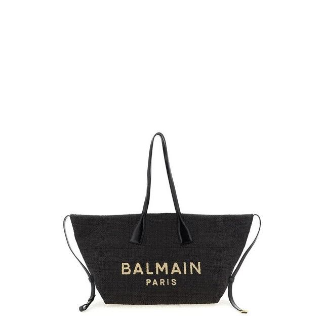 Balmain BALMAIN Track Medium Black Tote Bag New Size ONE SIZE - 1 Thumbnail