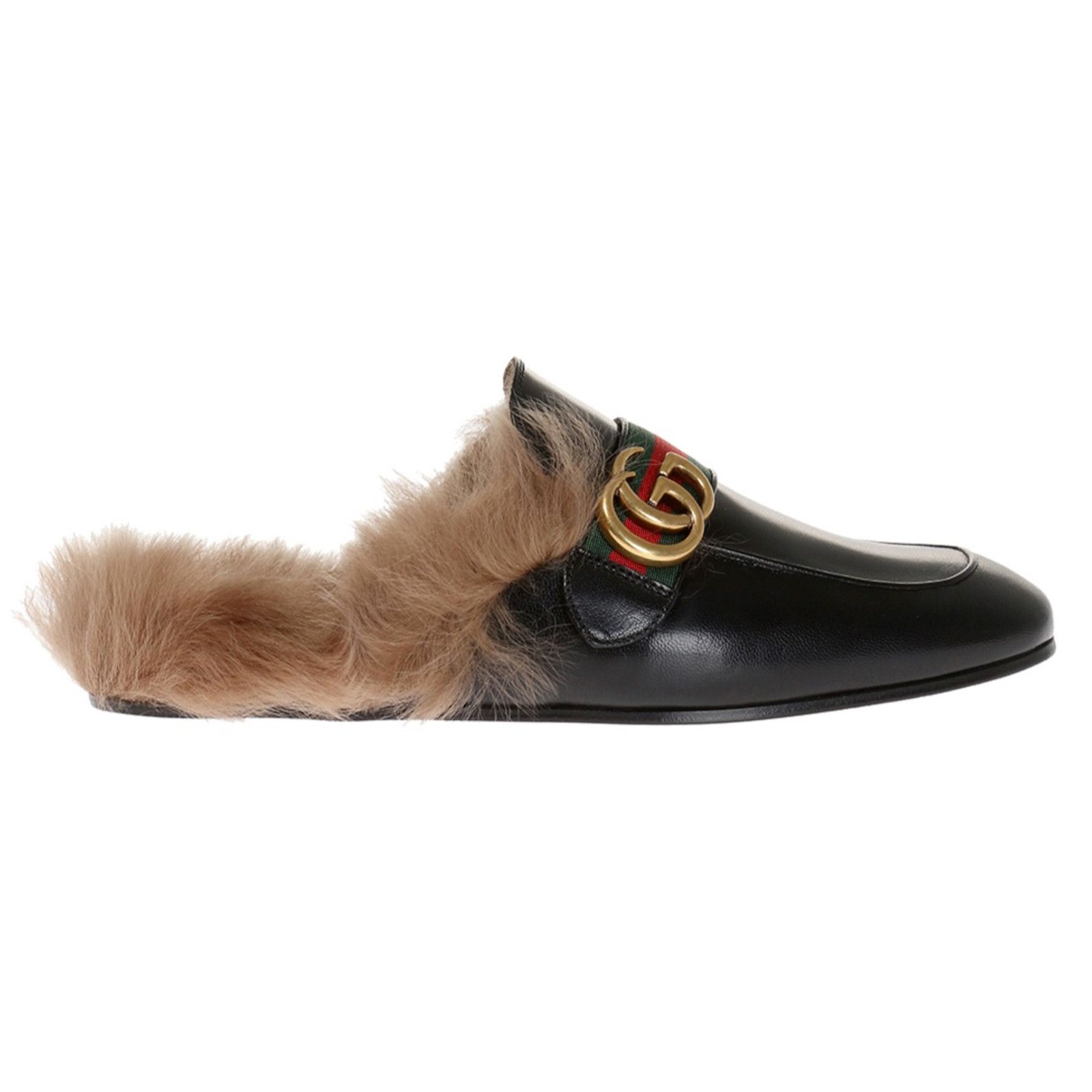 Gucci Fur Loafers Grailed