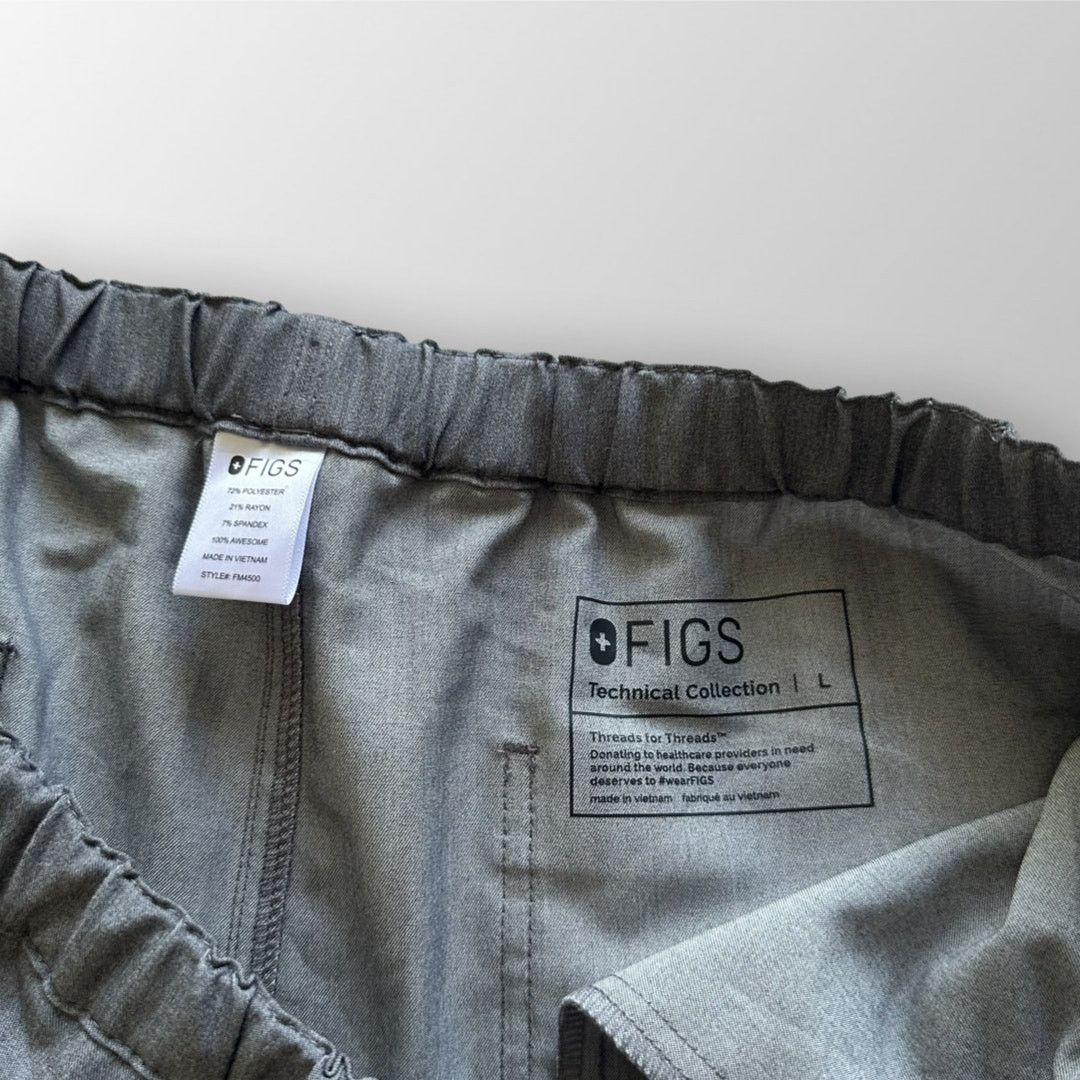 Lululemon Figs Pisco Basic Scrub Pant Men’s Gray Size L FM4500 Size US 32 / EU 48 - 4 Thumbnail