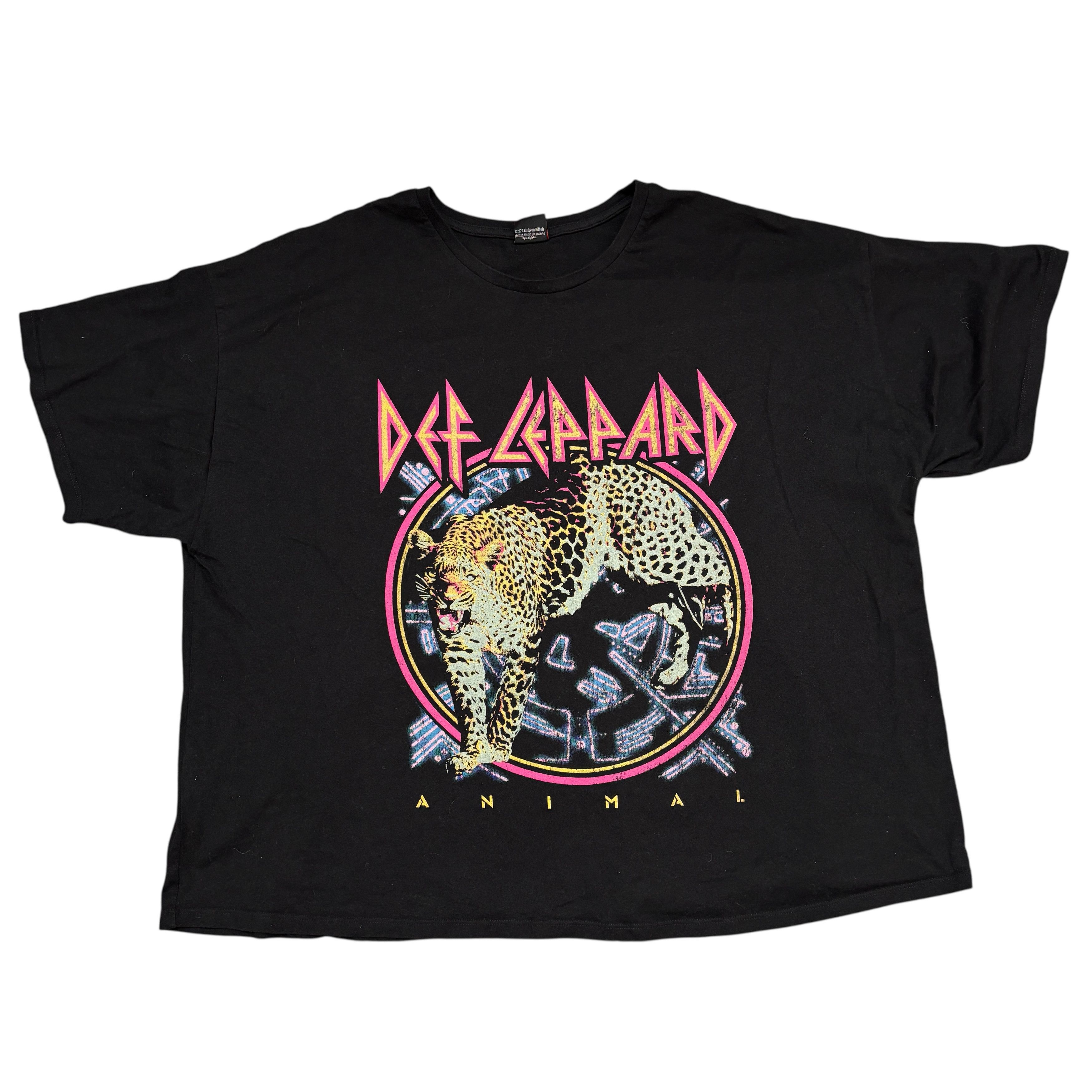Band Tees Def Leppard Shirt 2XL Tour Concert Rock Band Tee Music Merch Size US XXL / EU 58 / 5 - 1 Thumbnail