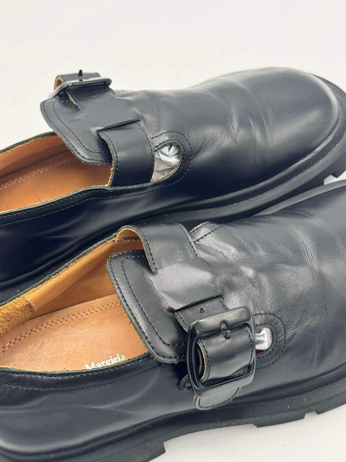 Maison Margiela Maison Margiela Paris Black Casual Shoes Size US 7 / EU 40 - 9 Thumbnail