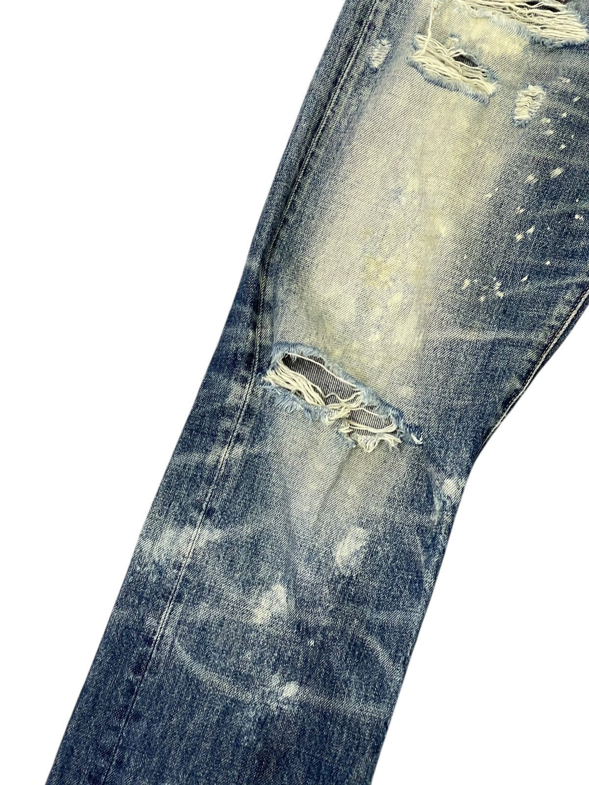 Le Grande Bleu (L.G.B.) Slim Jeans Rna Distress margiela amiri helmut erd cdg 4🟦1 Size US 30 / EU 46 - 5 Thumbnail