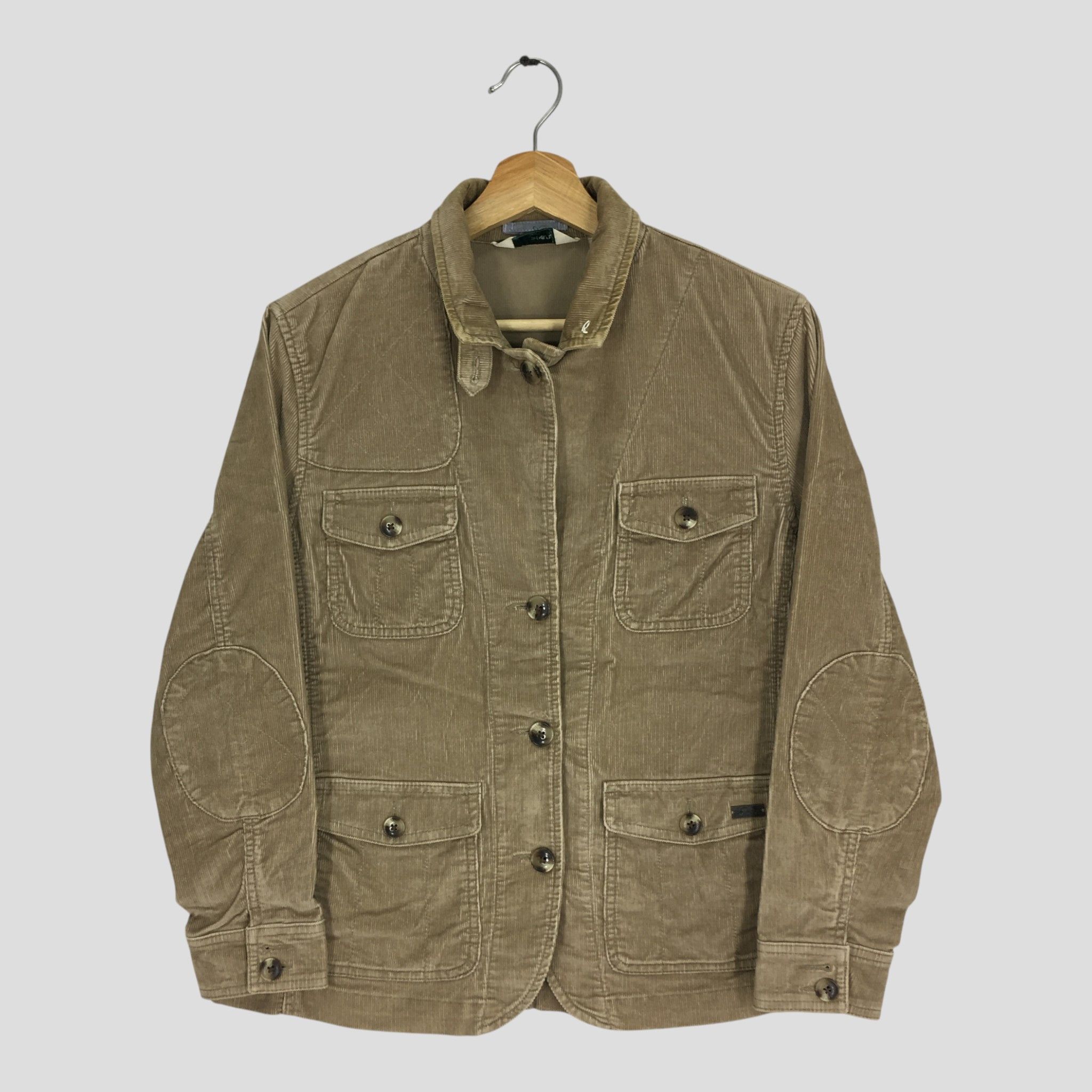 L.L. Bean Vintage LL Bean Brown Corduroy Ladies Jacket Size S / US 4 / IT 40 - 1 Thumbnail