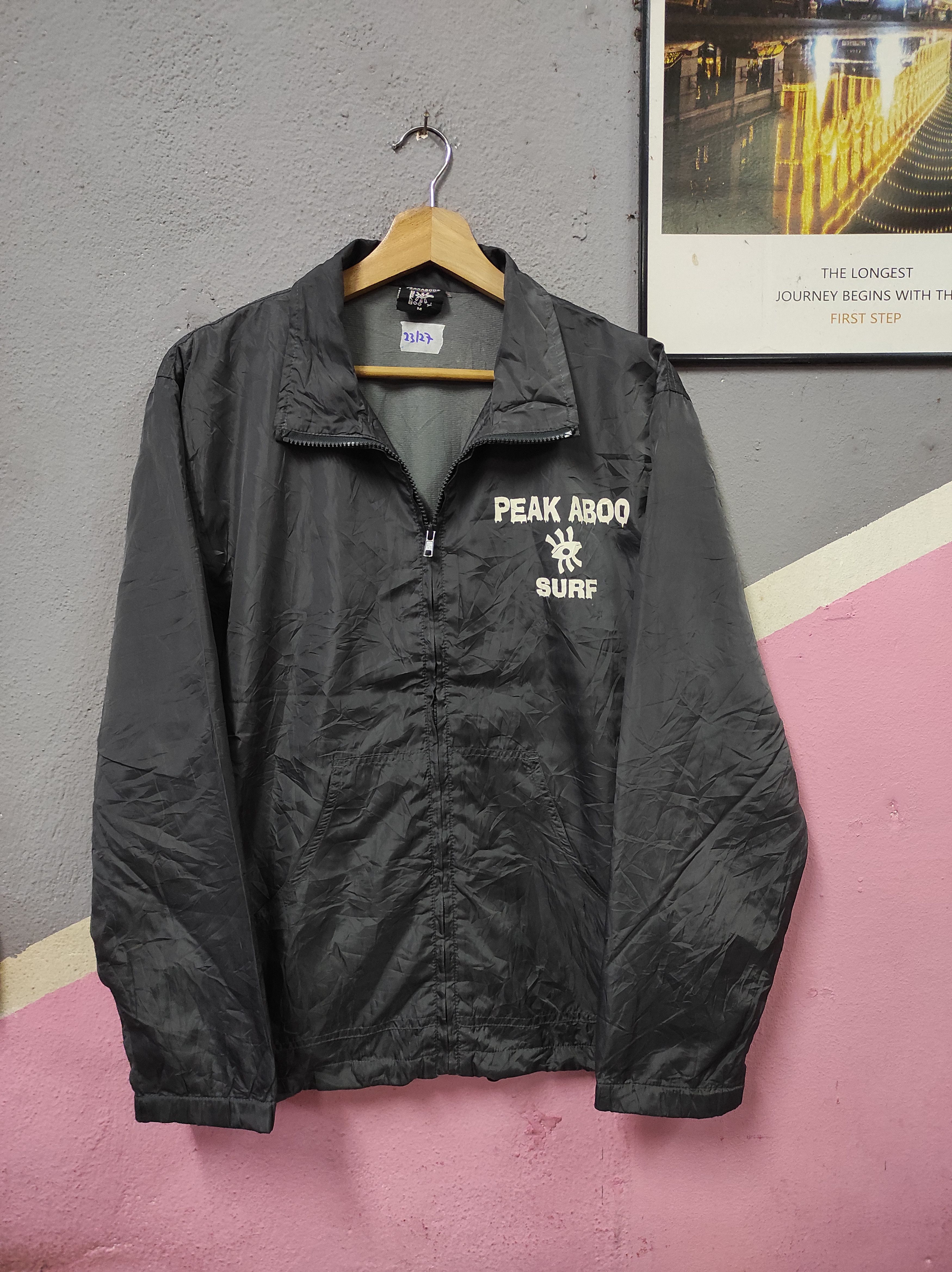 Japanese Brand PEAKABOO SURF EYE HONOLULU HAWAII LIGHT JACKET Size US M / EU 48-50 / 2 - 2 Thumbnail