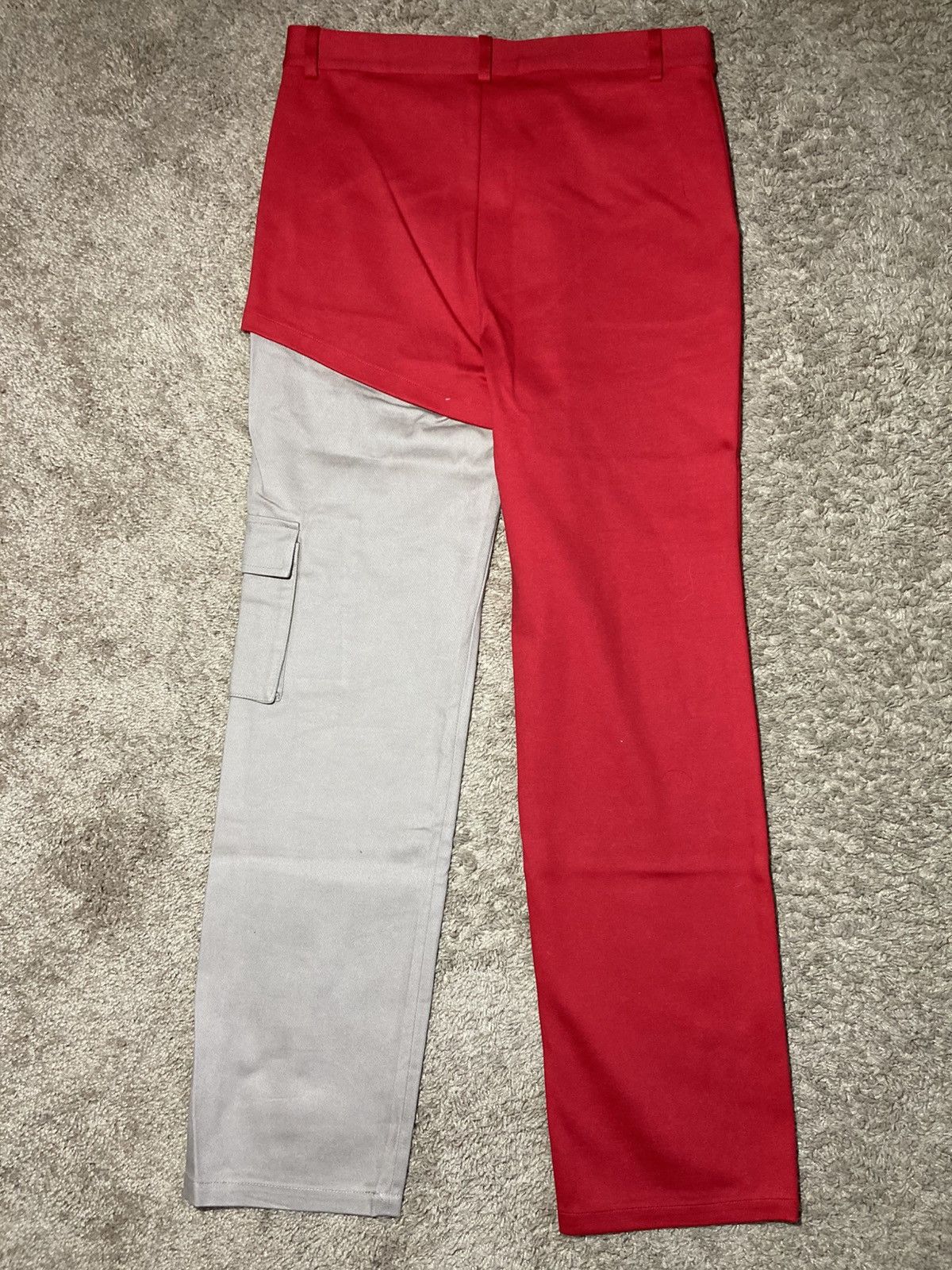 Japanese Brand 2020 Yoikadakada Hybrid Cargo Split Pants Red Chinese 2021 Size US 32 / EU 48 - 7 Thumbnail